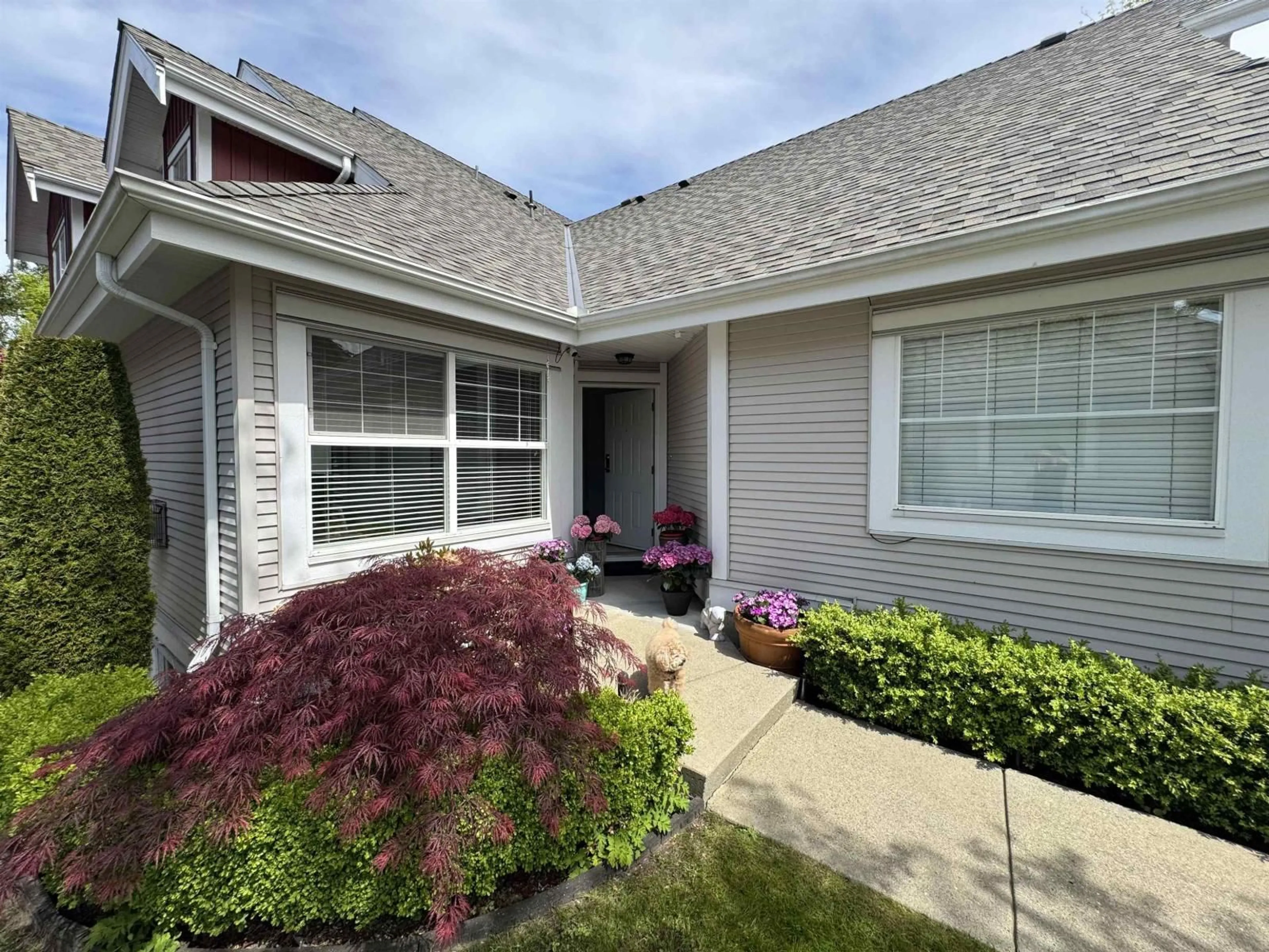 Home with vinyl exterior material, street for 117 - 16995 64 AVENUE, Surrey British Columbia V3S0V9