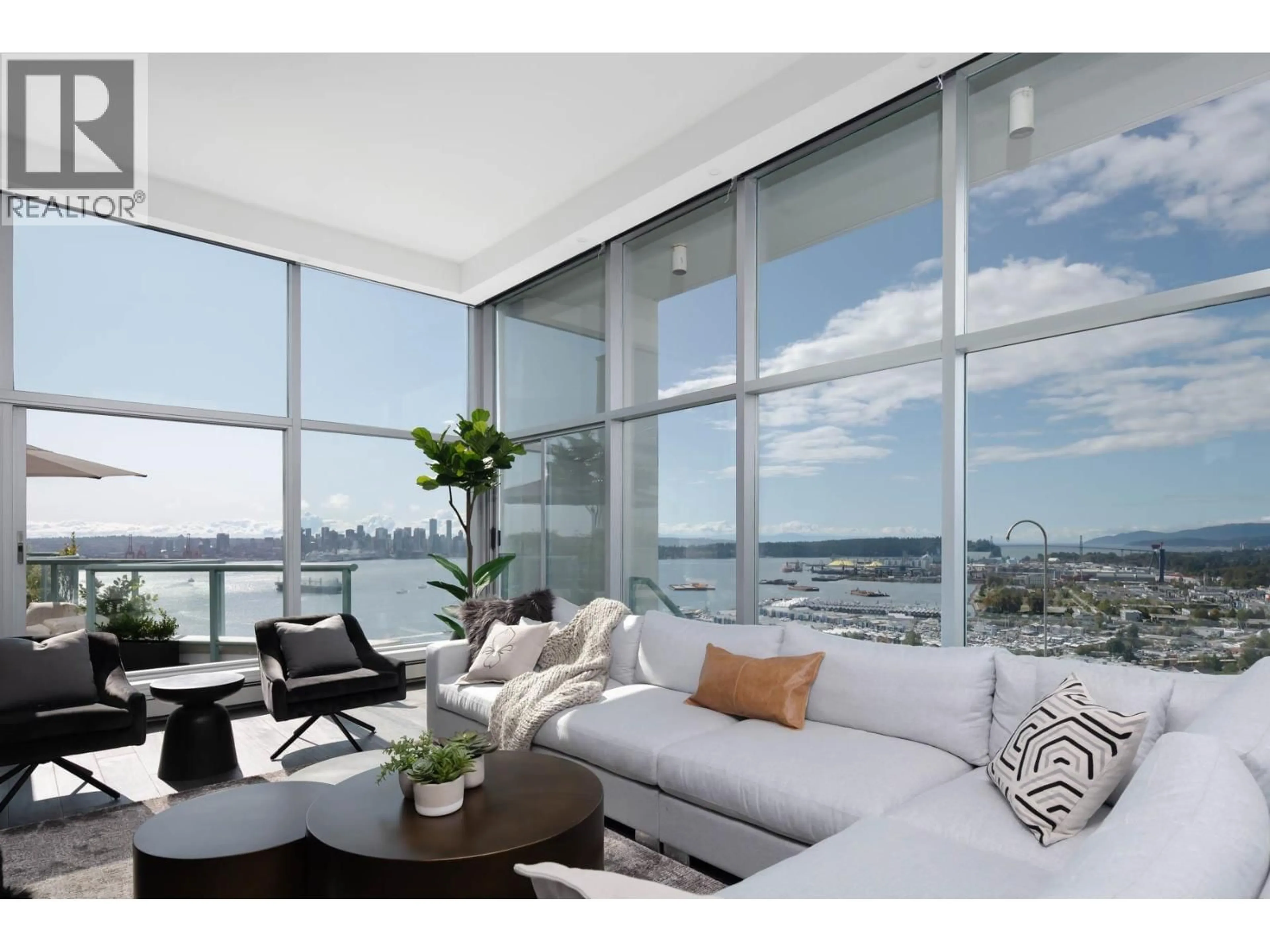 Living room with furniture, unknown for 2901 - 120 2ND STREET, North Vancouver British Columbia V7M1C3