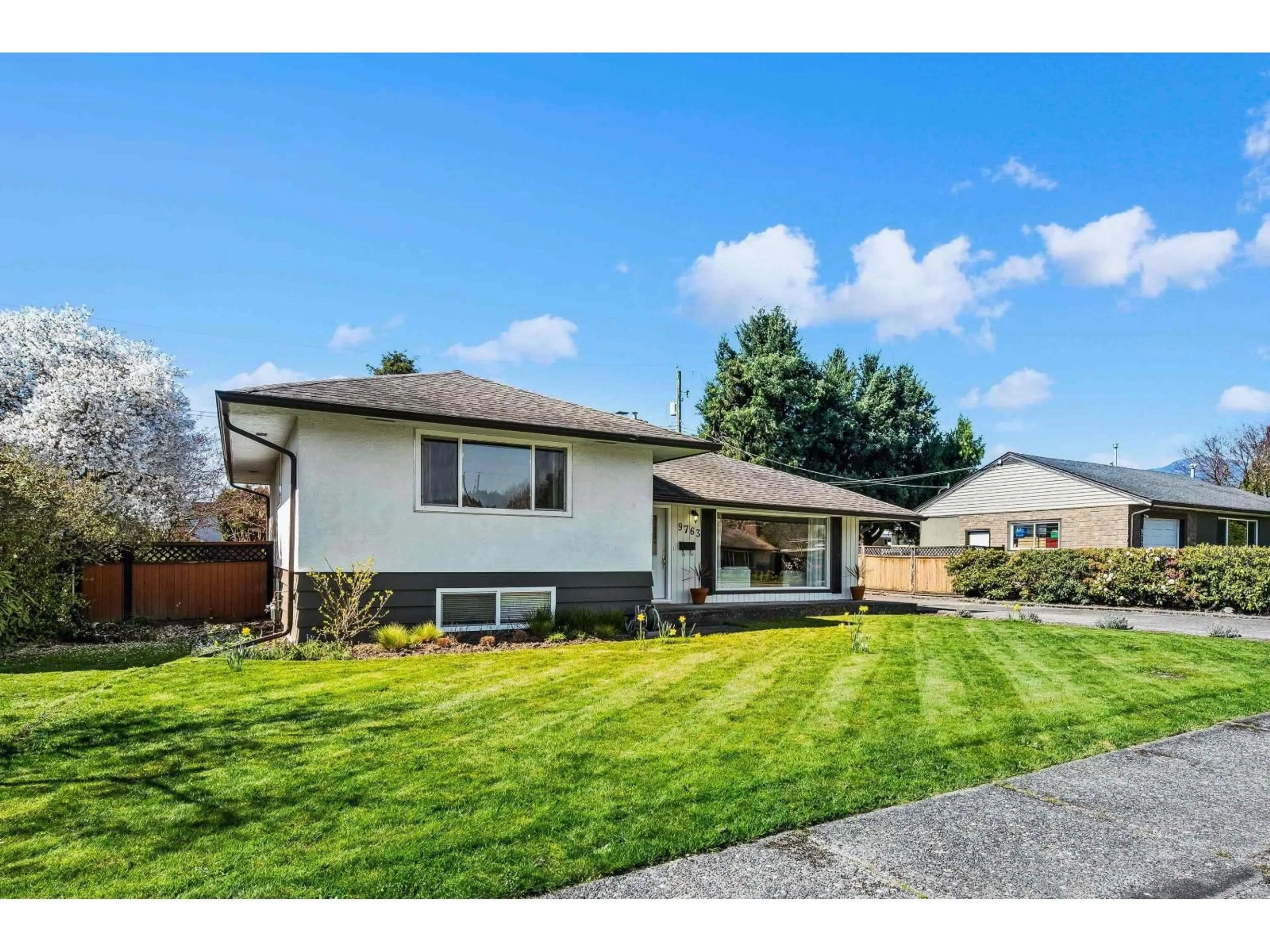 Home with vinyl exterior material, street for 9763 HEATHER STREET, Chilliwack British Columbia V2P5M5