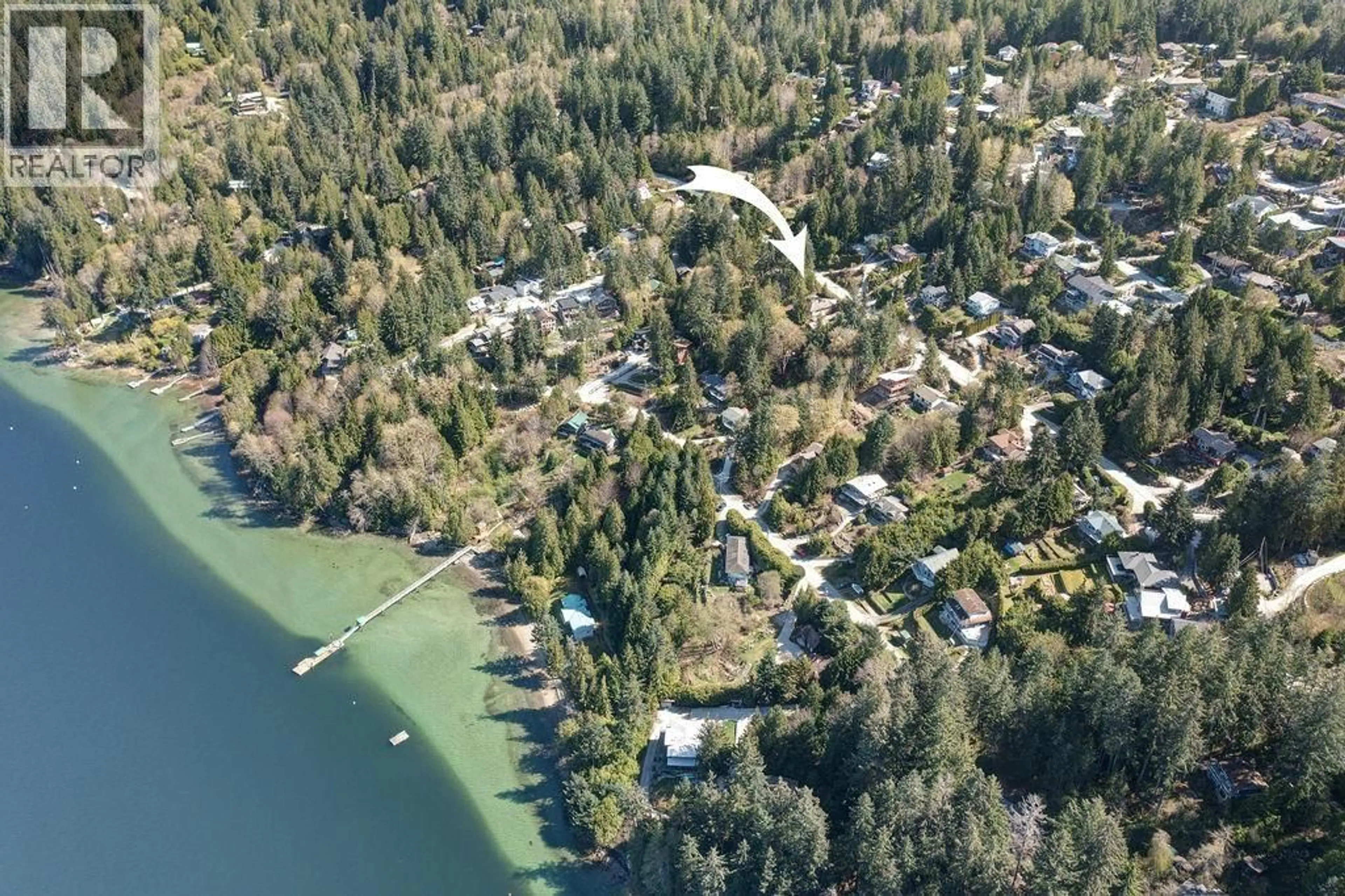 A pic from outside/outdoor area/front of a property/back of a property/a pic from drone, water/lake/river/ocean view for 5886 SANDY HOOK ROAD, Sechelt British Columbia V7Z0P4