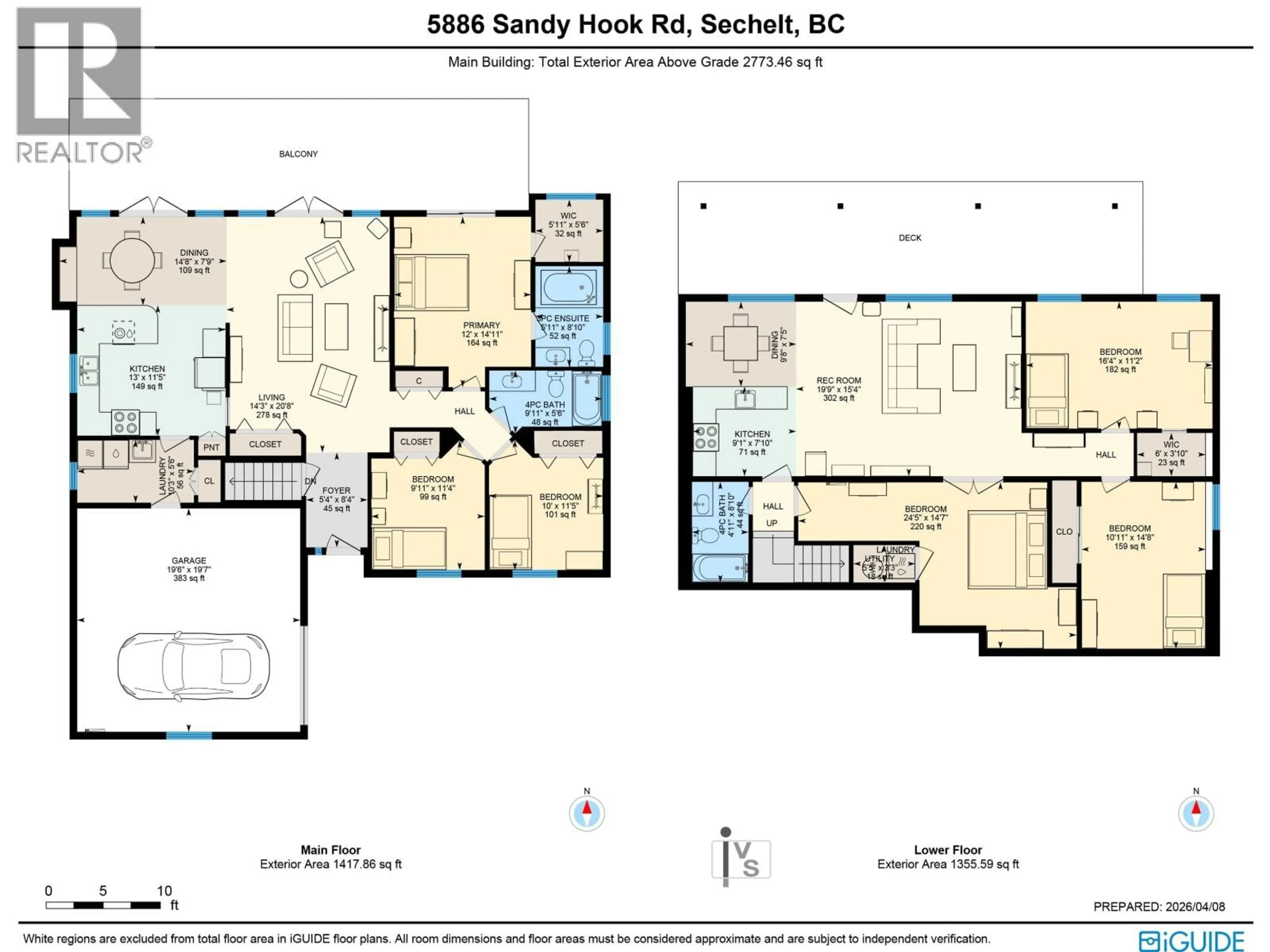 Floor plan for 5886 SANDY HOOK ROAD, Sechelt British Columbia V7Z0P4