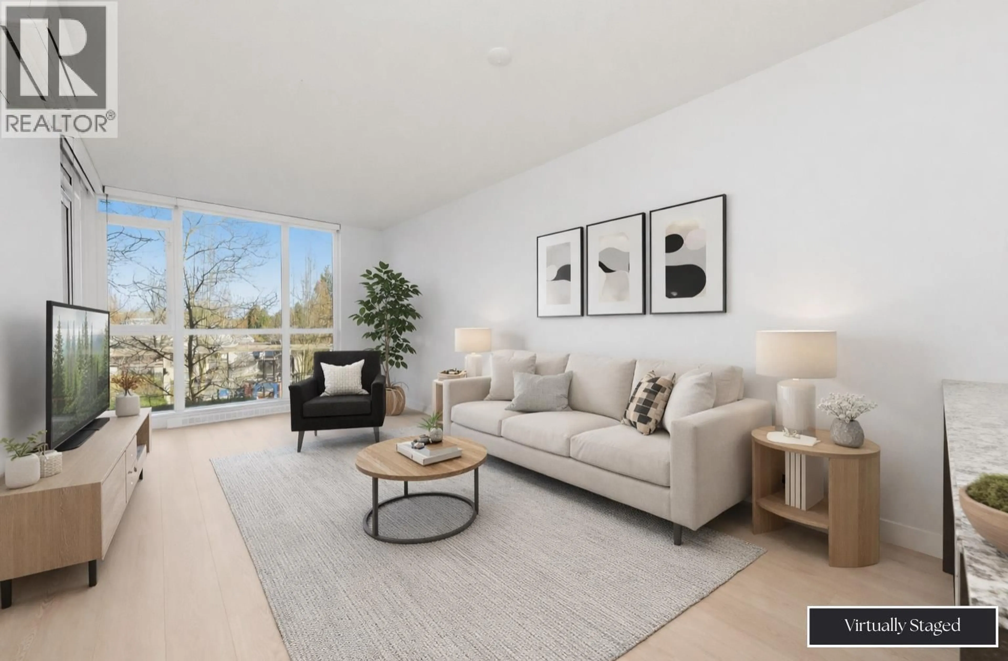 Living room with furniture, unknown for 610 - 6180 COONEY ROAD, Richmond British Columbia V6Y0H2