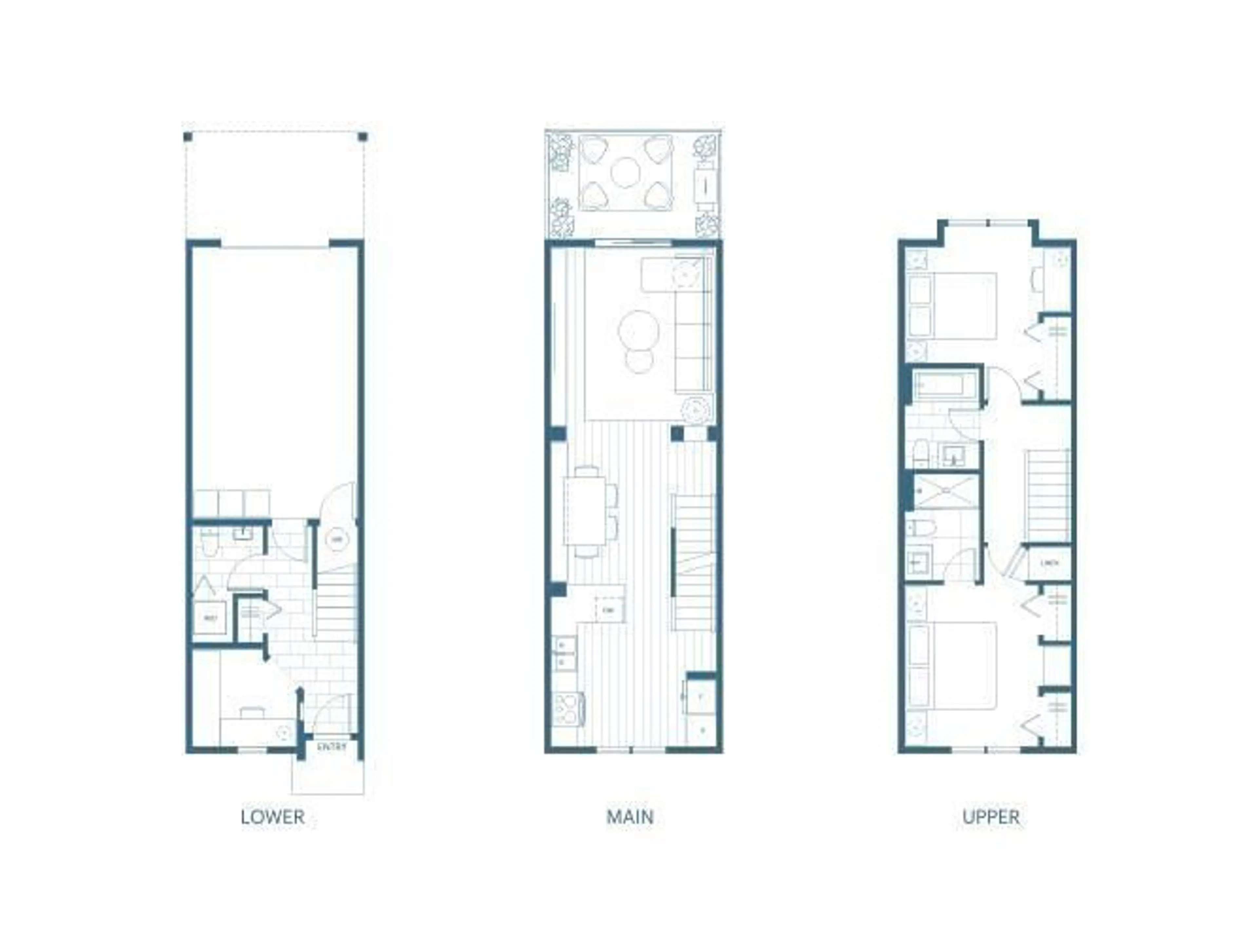 Floor plan for 147 - 14150 58A AVENUE, Surrey British Columbia V3X0L1