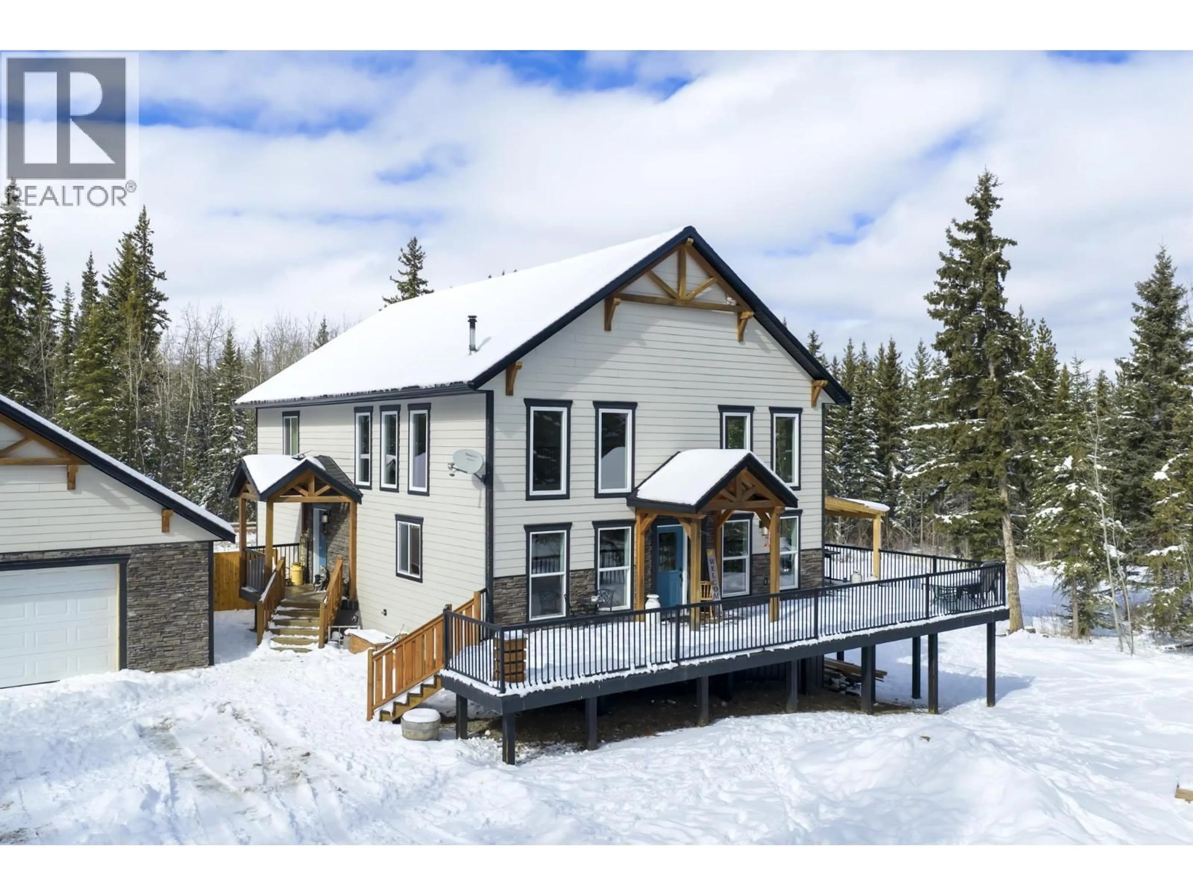 A pic from outside/outdoor area/front of a property/back of a property/a pic from drone, unknown for 13891 SWEET ROAD, Vanderhoof British Columbia V0J3A1