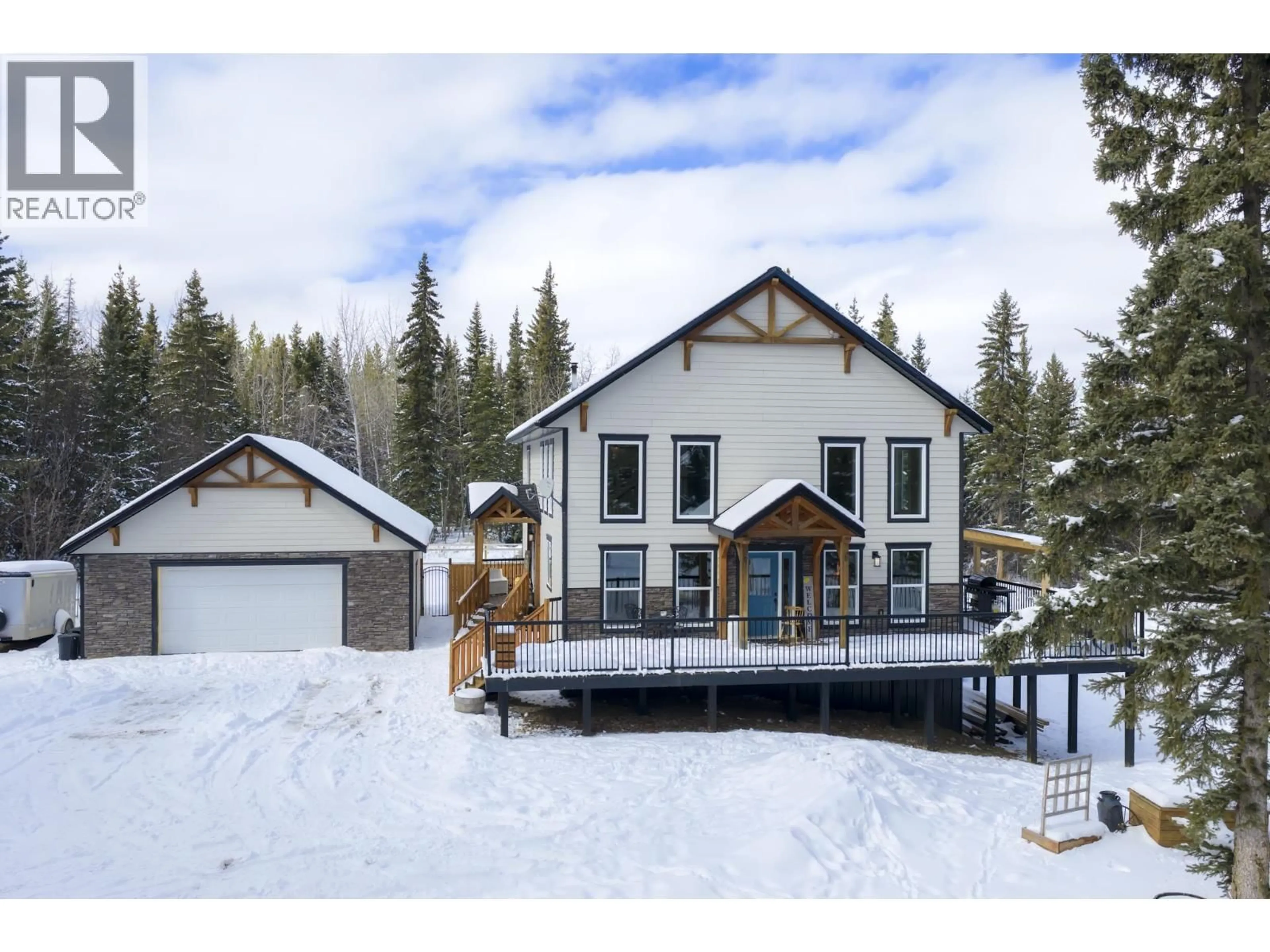 A pic from outside/outdoor area/front of a property/back of a property/a pic from drone, unknown for 13891 SWEET ROAD, Vanderhoof British Columbia V0J3A1