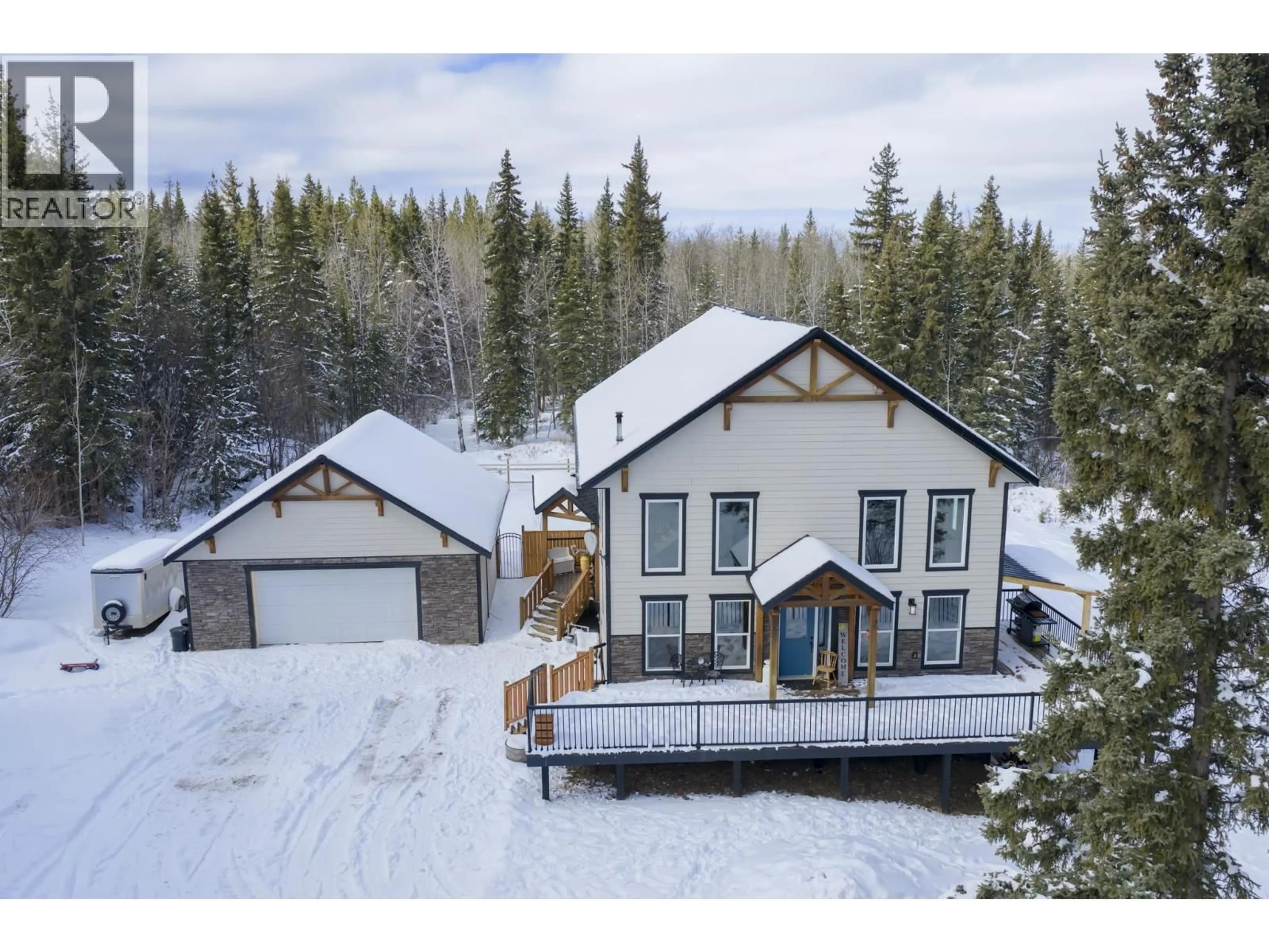 A pic from outside/outdoor area/front of a property/back of a property/a pic from drone, unknown for 13891 SWEET ROAD, Vanderhoof British Columbia V0J3A1