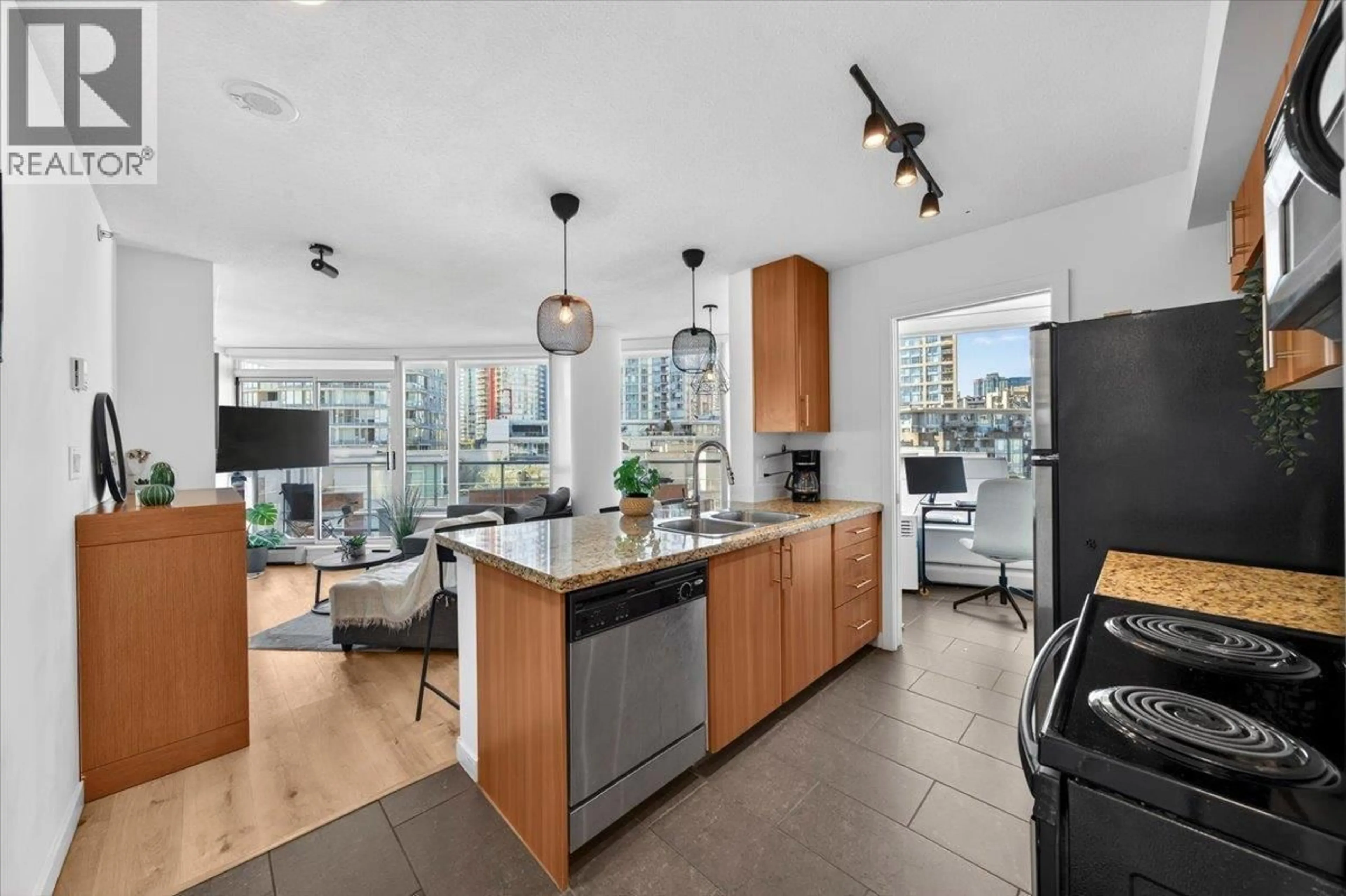 Open concept kitchen, unknown for 905 - 58 KEEFER PLACE, Vancouver British Columbia V6B0B8