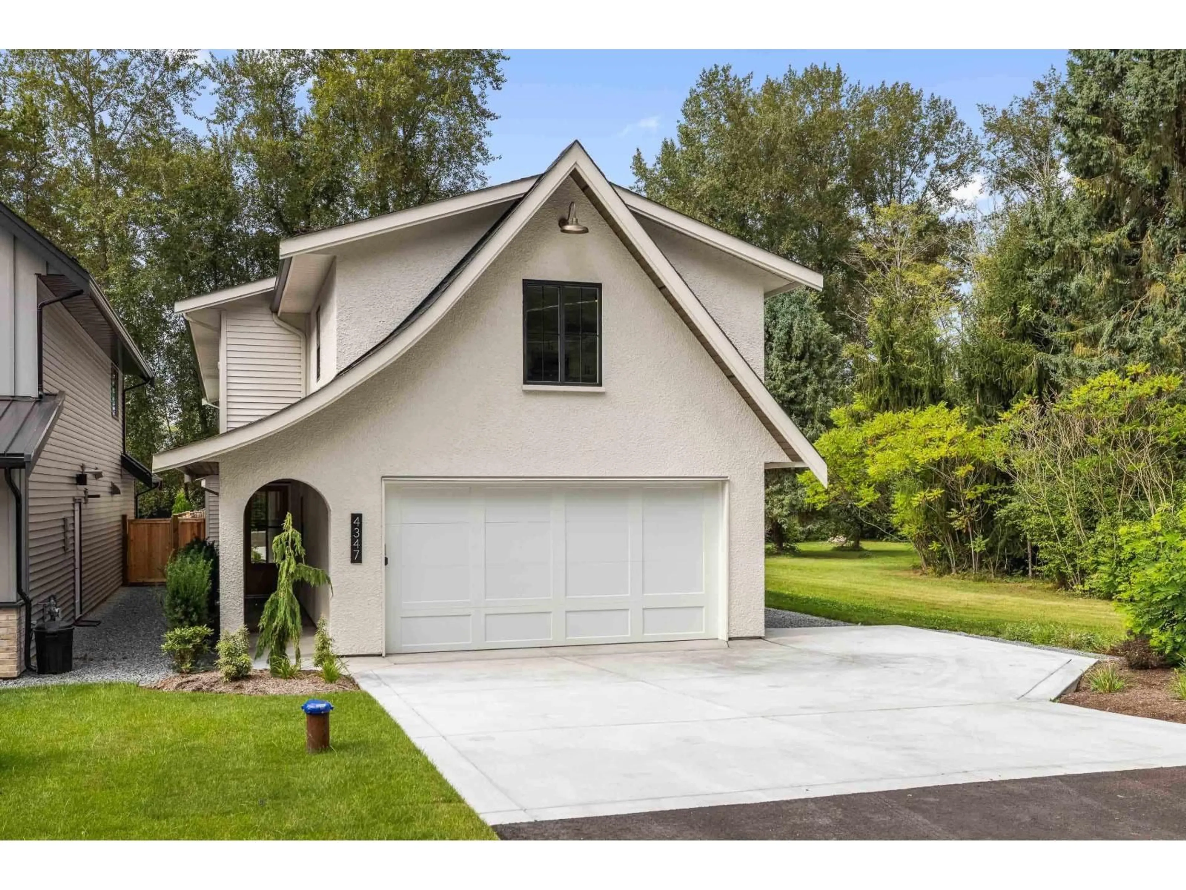 Home with vinyl exterior material, street for 4347 232 STREET, Langley British Columbia V2Z2H7