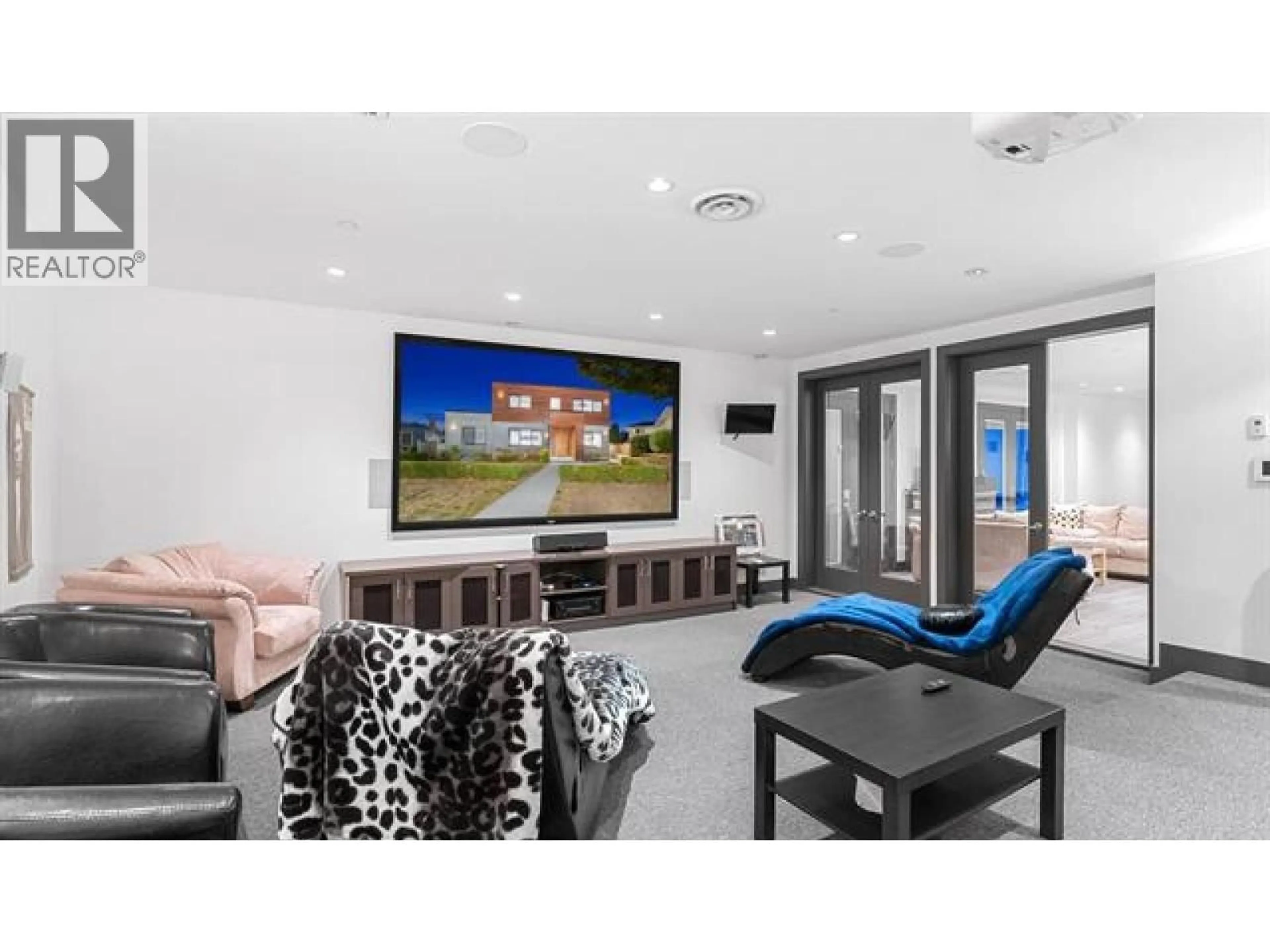 Home theater for 7493 GATINEAU PLACE, Vancouver British Columbia V5S2S3