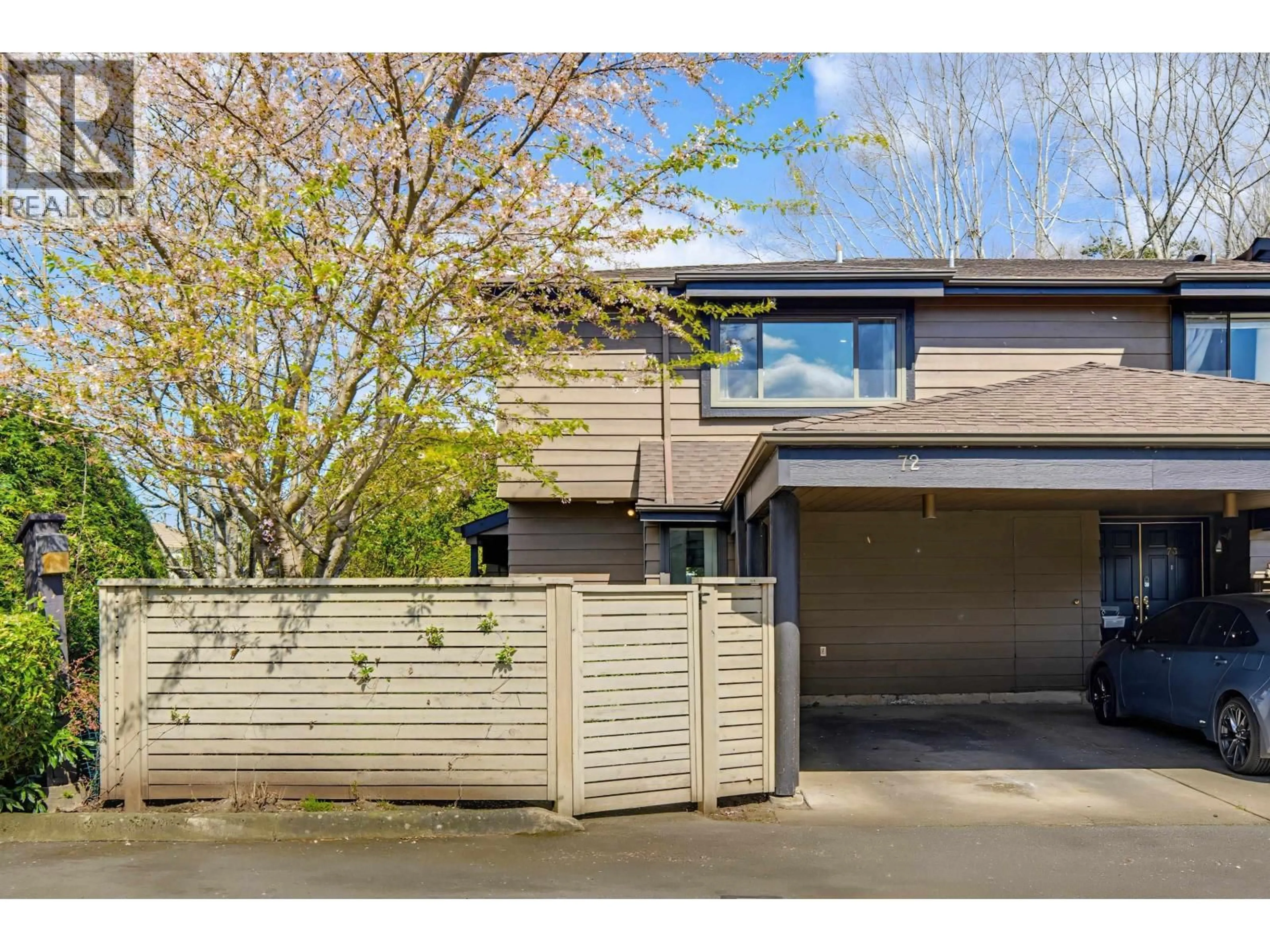 A pic from outside/outdoor area/front of a property/back of a property/a pic from drone, street for 72 - 10220 DUNOON DRIVE, Richmond British Columbia V7A1V6