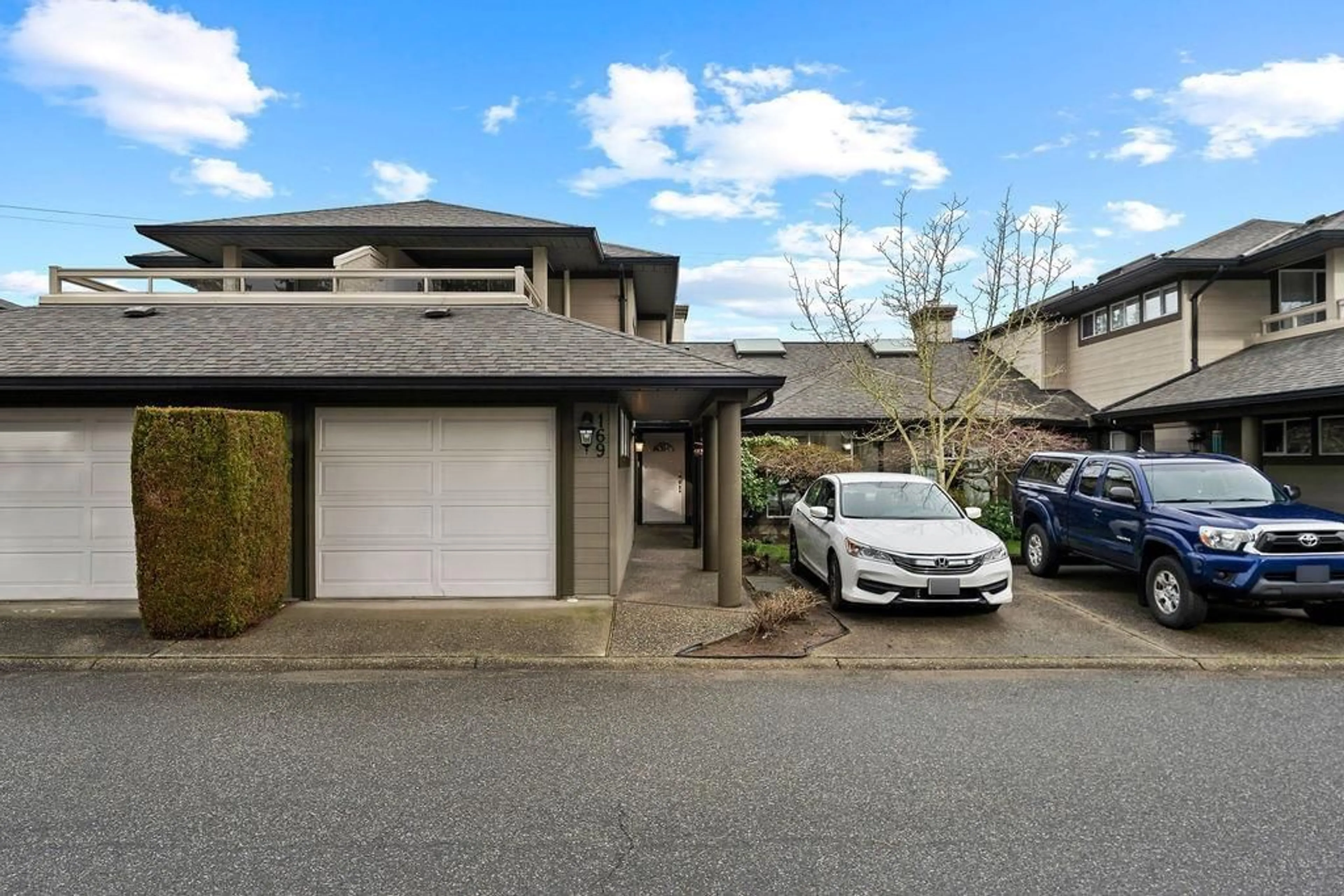 A pic from outside/outdoor area/front of a property/back of a property/a pic from drone, street for 169 - 16080 82 AVENUE, Surrey British Columbia V4N0N6