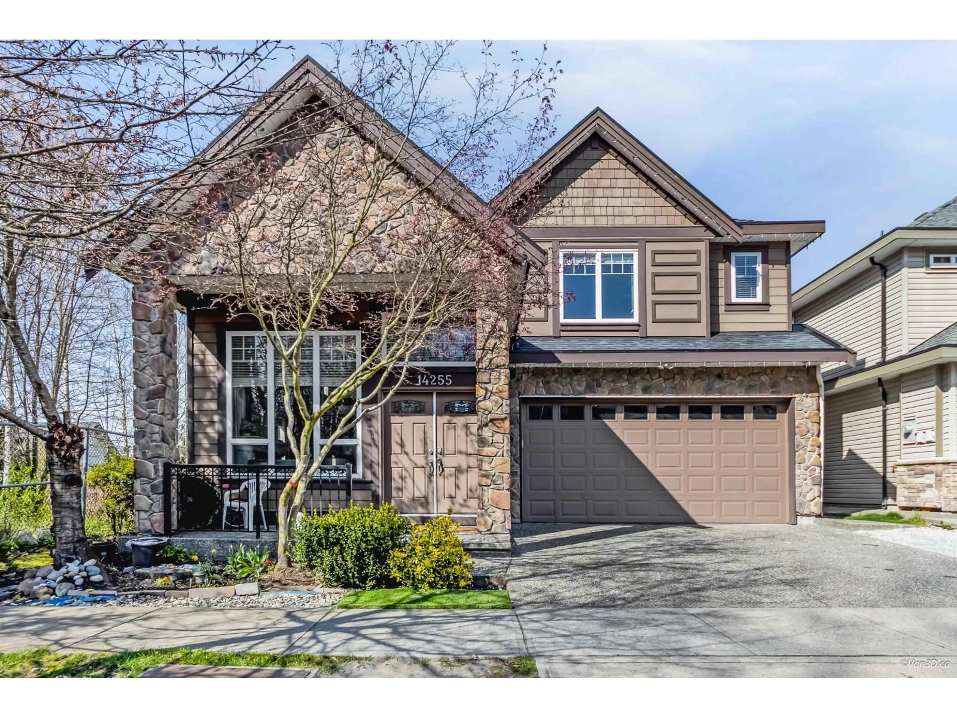 Home with brick exterior material, street for 14255 62B AVENUE, Surrey British Columbia V3X0B7