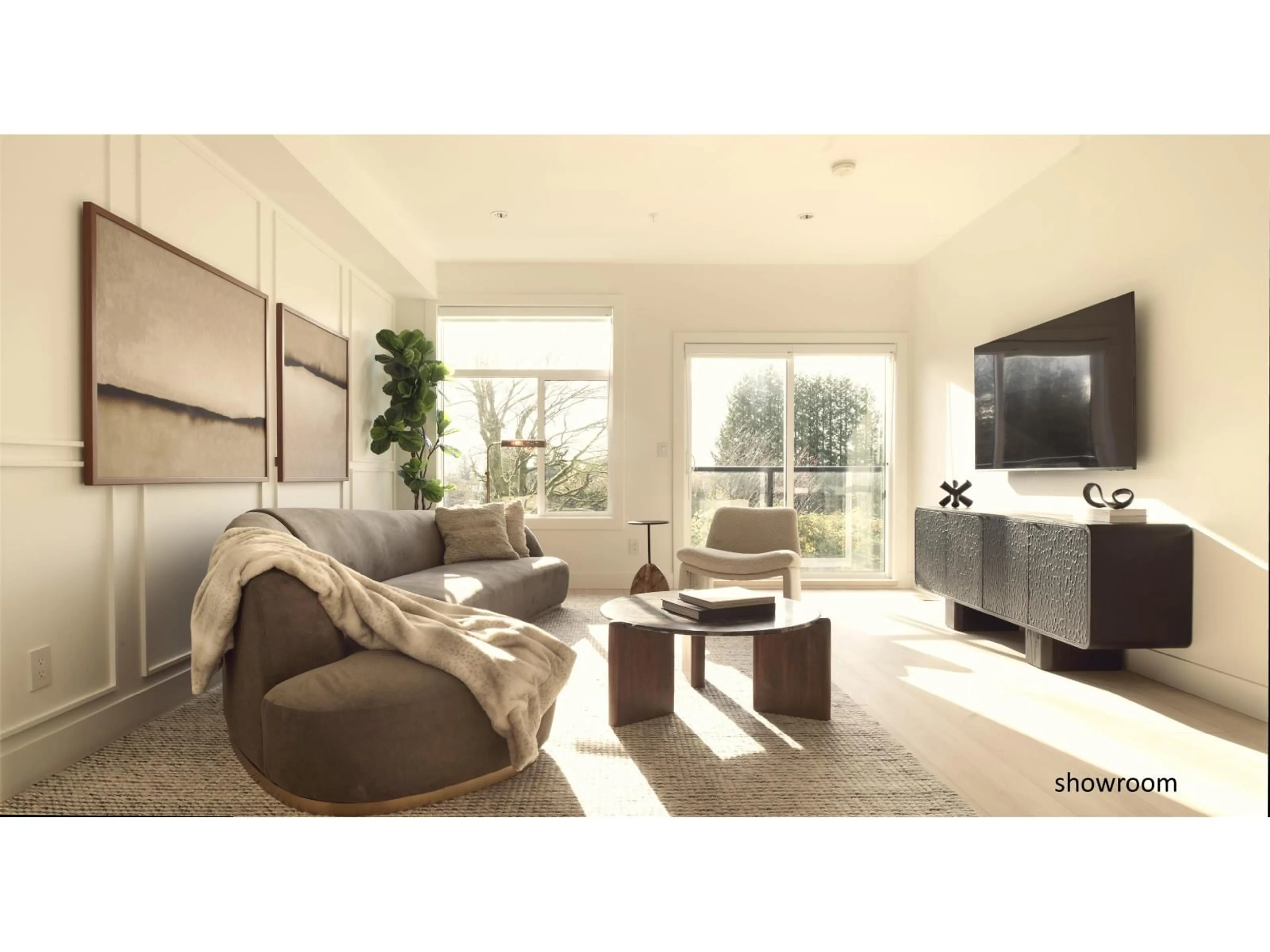 Living room with furniture, wood/laminate floor for 28 - 20335 70A AVENUE, Langley British Columbia V2Y1S8