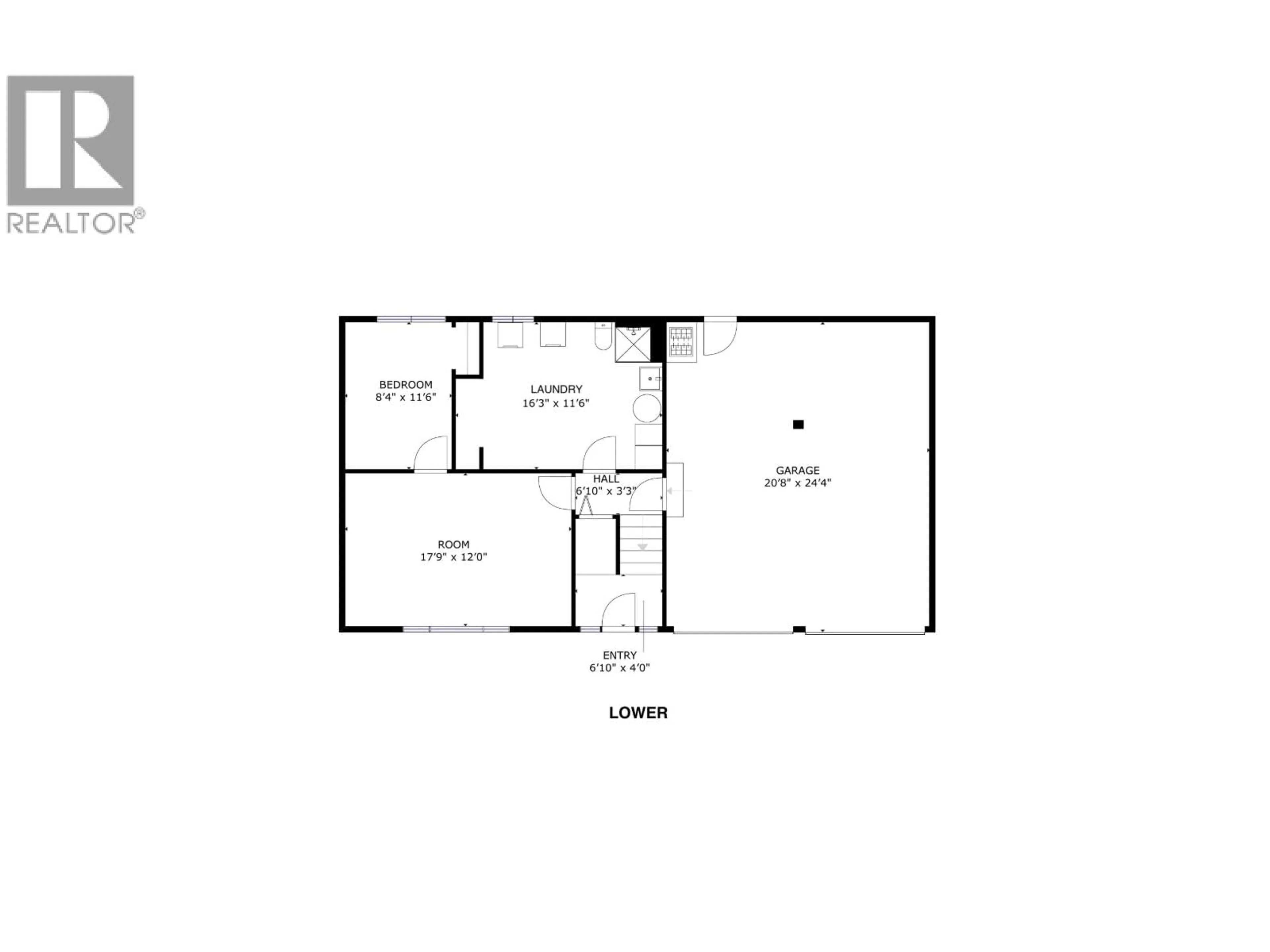 Floor plan for 11224 92 STREET, Fort St. John British Columbia V1J4Y3
