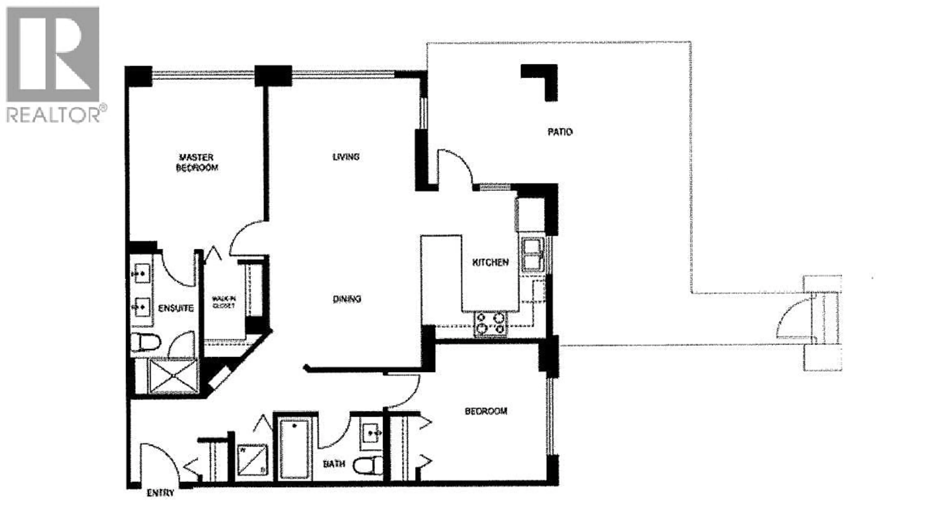Floor plan for 110 - 9168 SLOPES MEWS, Burnaby British Columbia V5A0E4