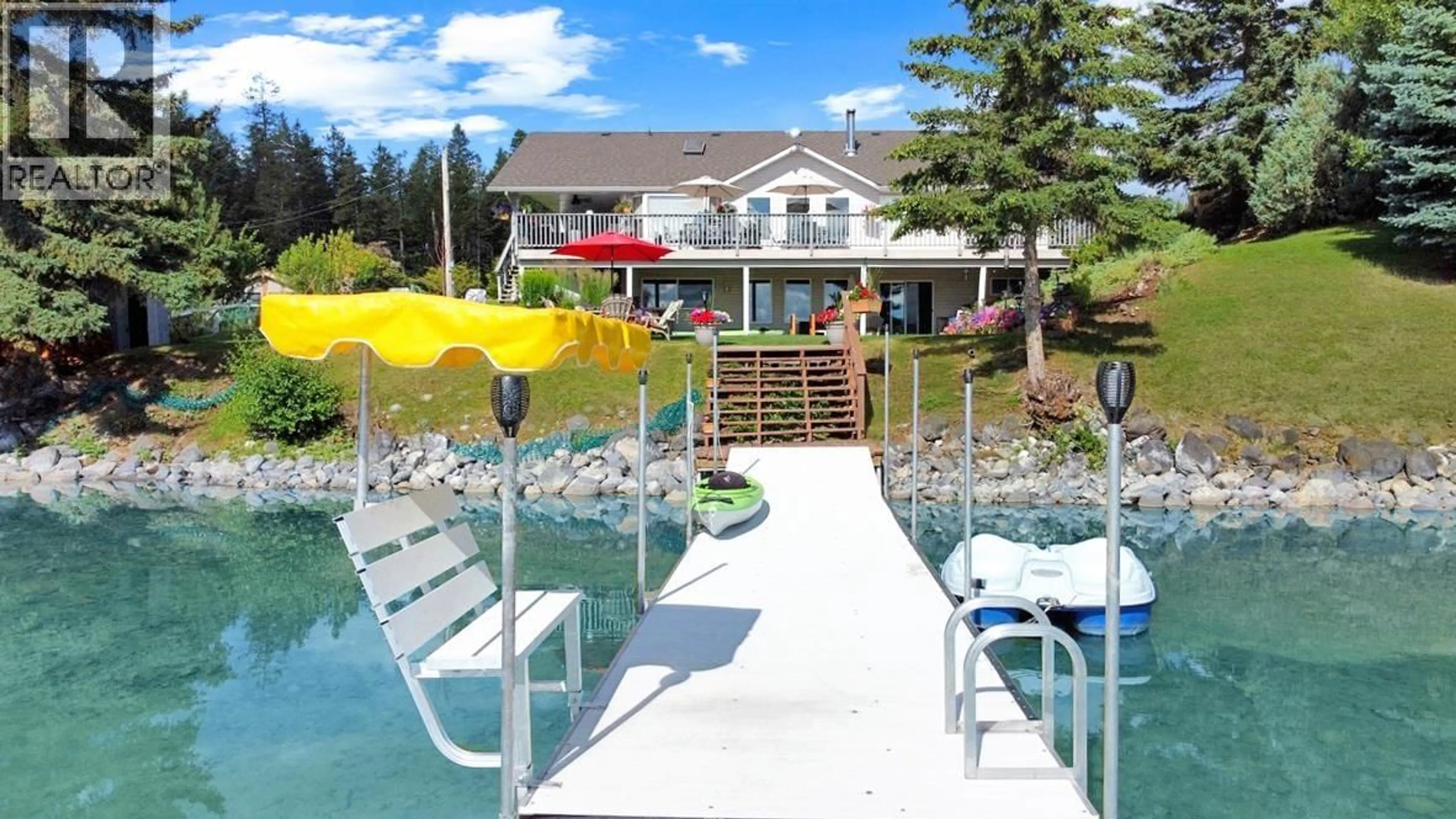 Patio, water/lake/river/ocean view for 3439 CHIMNEY LAKE ROAD, Williams Lake British Columbia V2G5J4