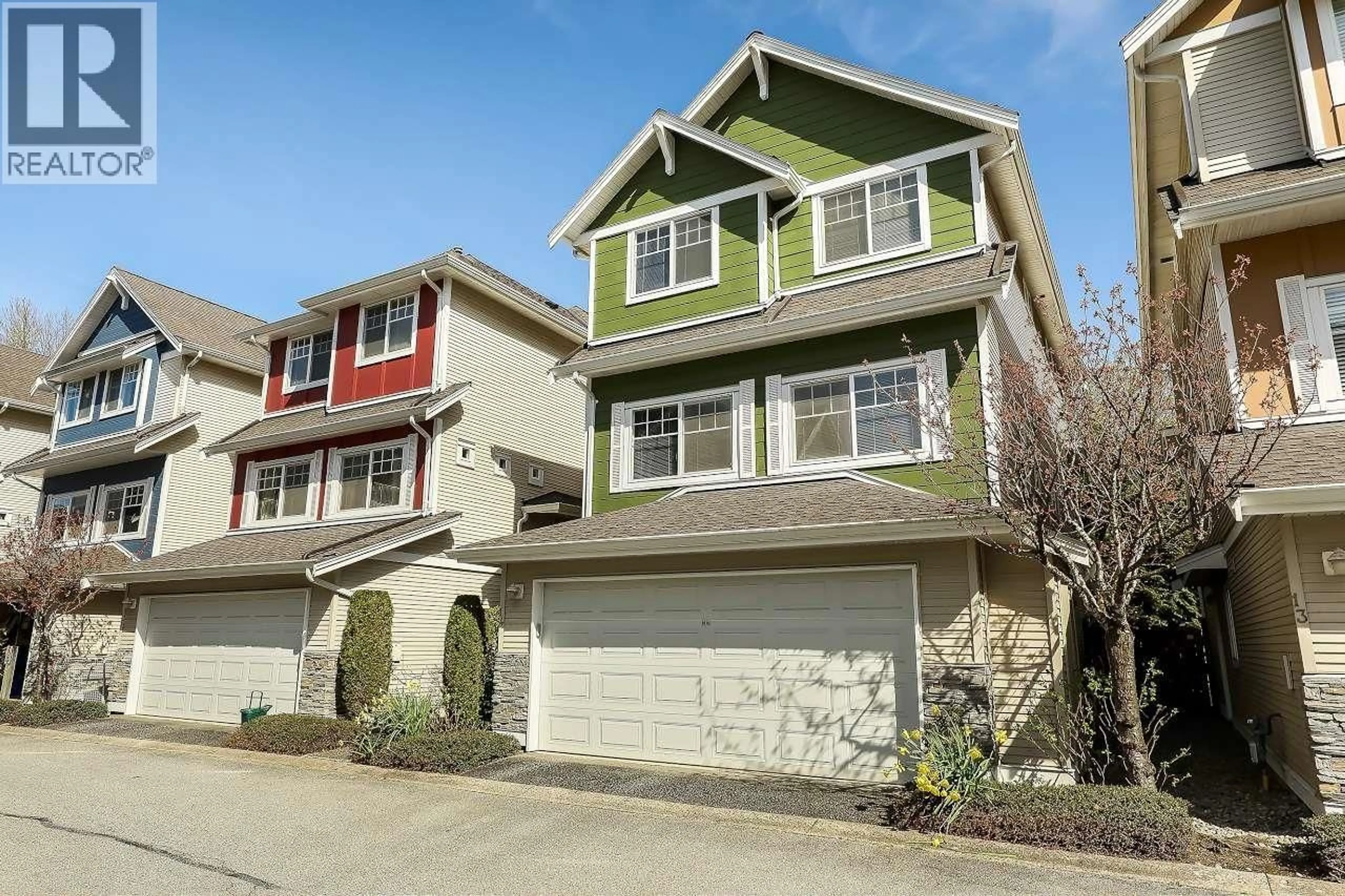 Home with vinyl exterior material, street for 14 - 1108 RIVERSIDE CLOSE, Port Coquitlam British Columbia V3B8C2