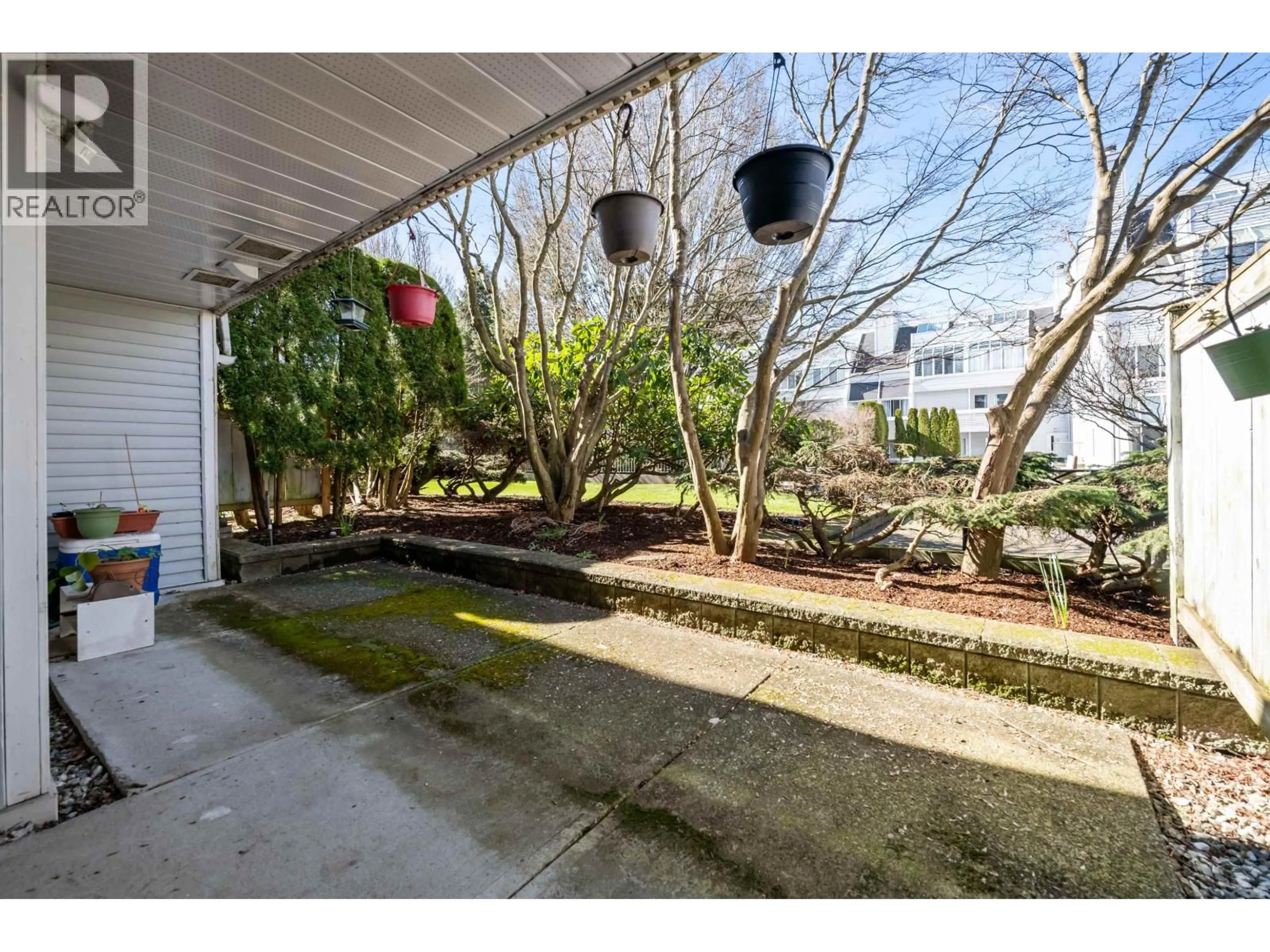 Patio, street for 104 - 7471 BLUNDELL ROAD, Richmond British Columbia V6Y1J6