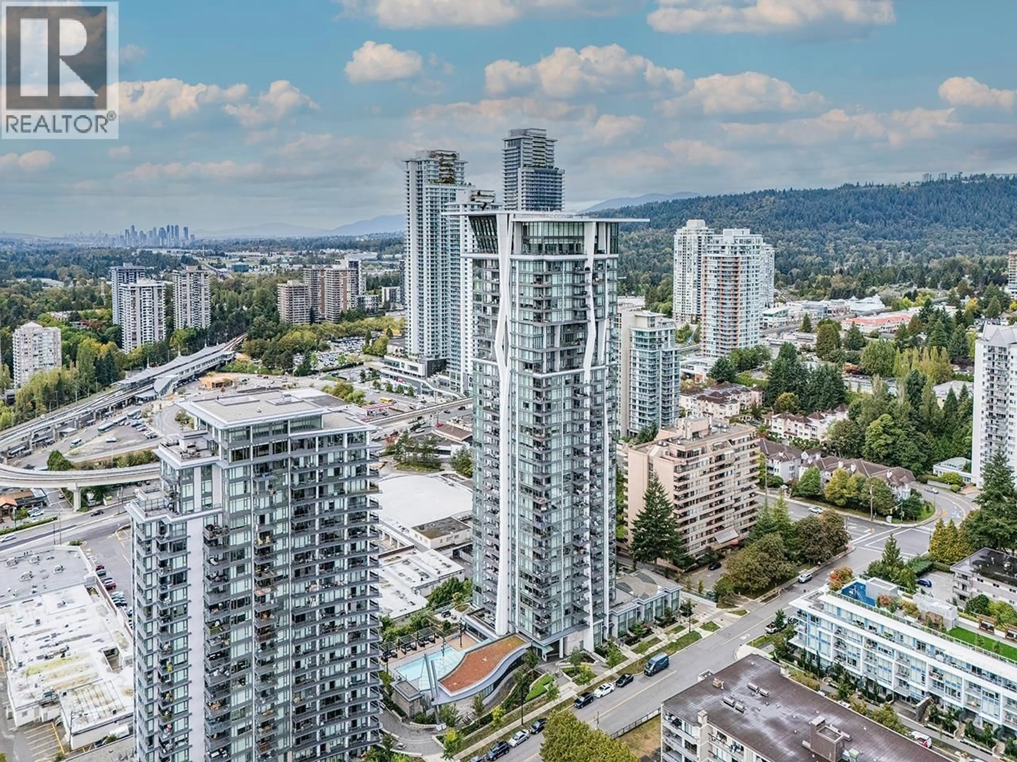 A pic from outside/outdoor area/front of a property/back of a property/a pic from drone, city buildings view from balcony for 302 - 450 WESTVIEW STREET, Coquitlam British Columbia V3K6C3