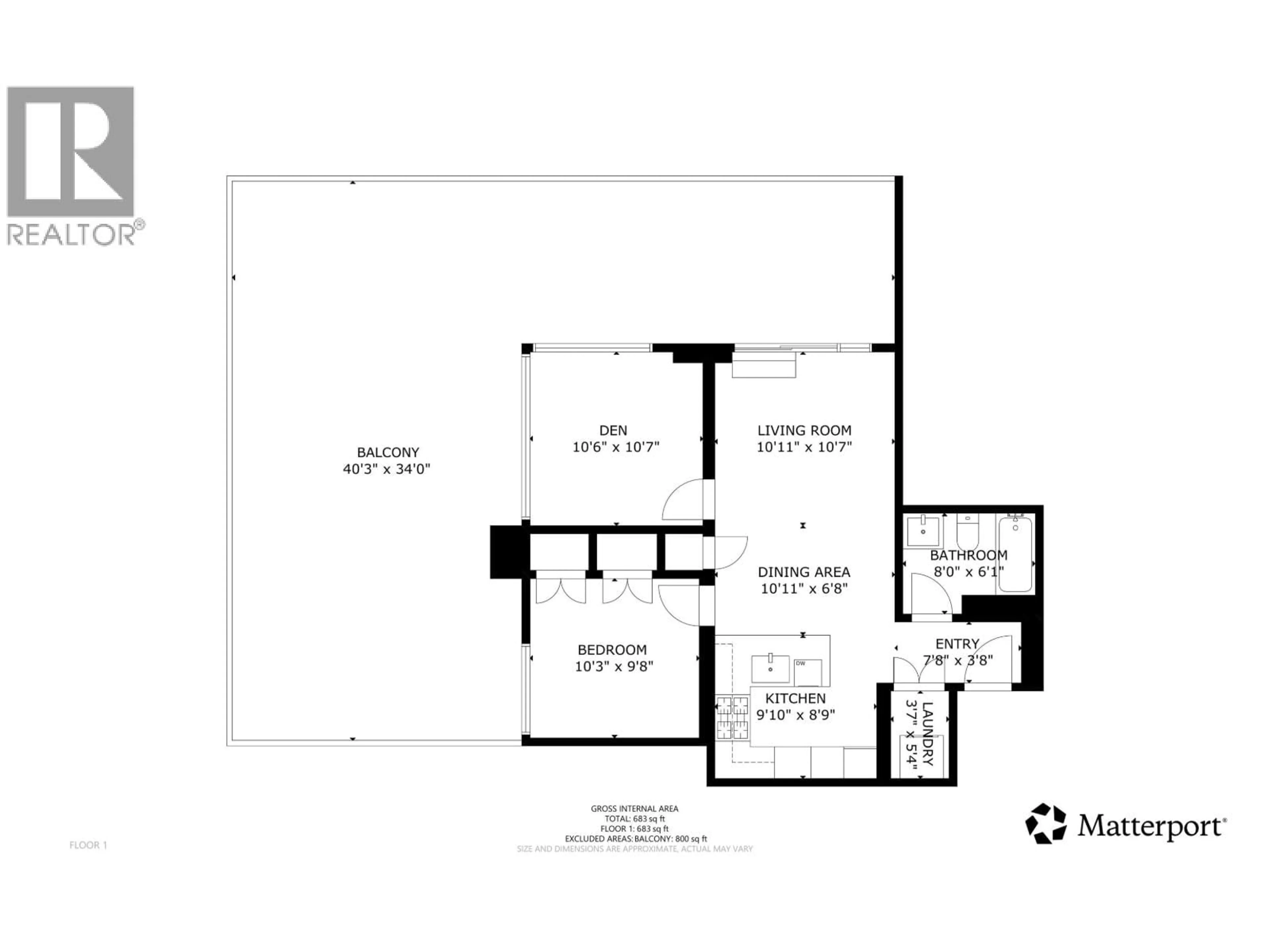 Floor plan for 302 - 450 WESTVIEW STREET, Coquitlam British Columbia V3K6C3