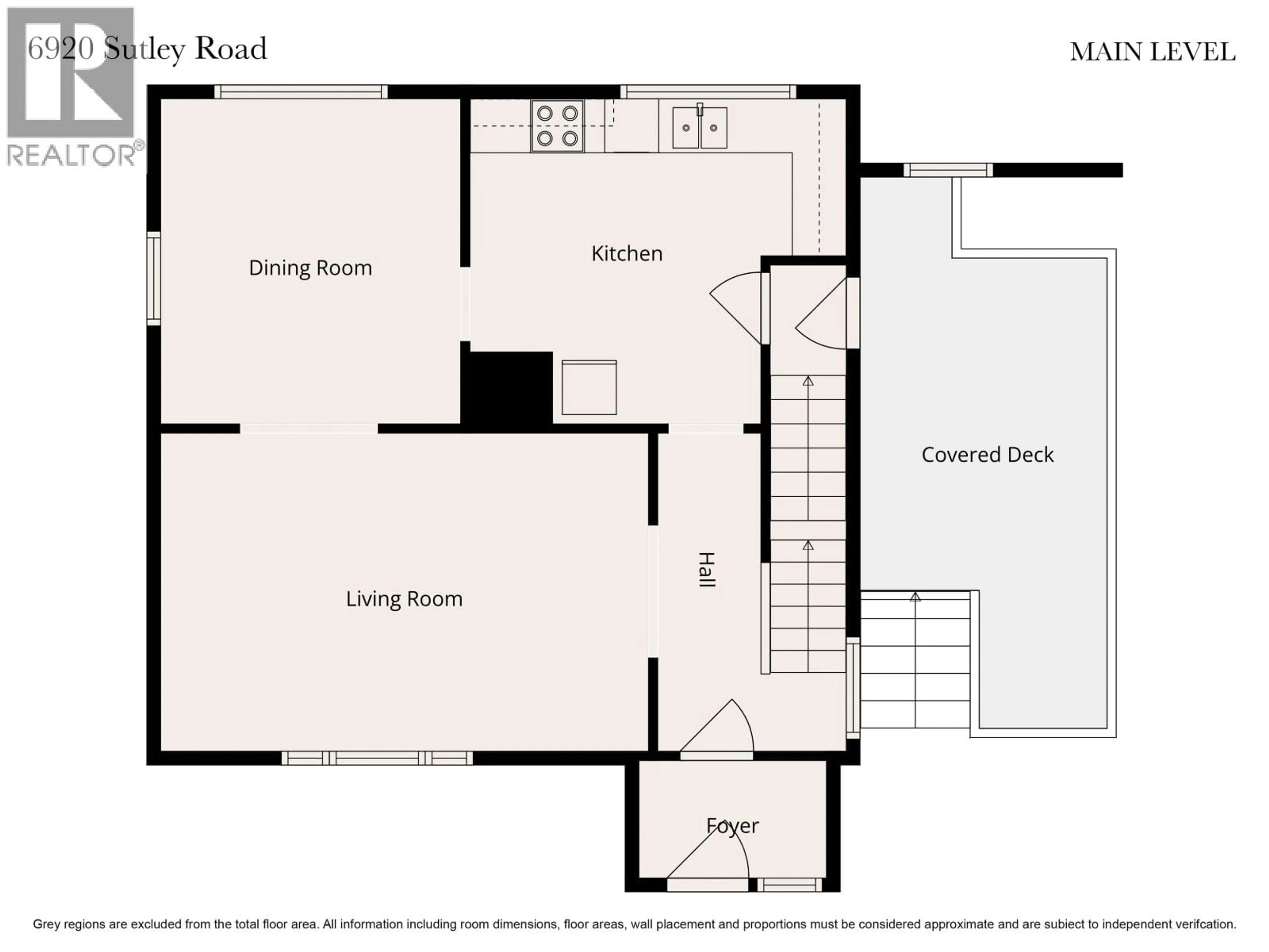 Floor plan for 6920 SUTLEY ROAD, Prince George British Columbia V2N5X2