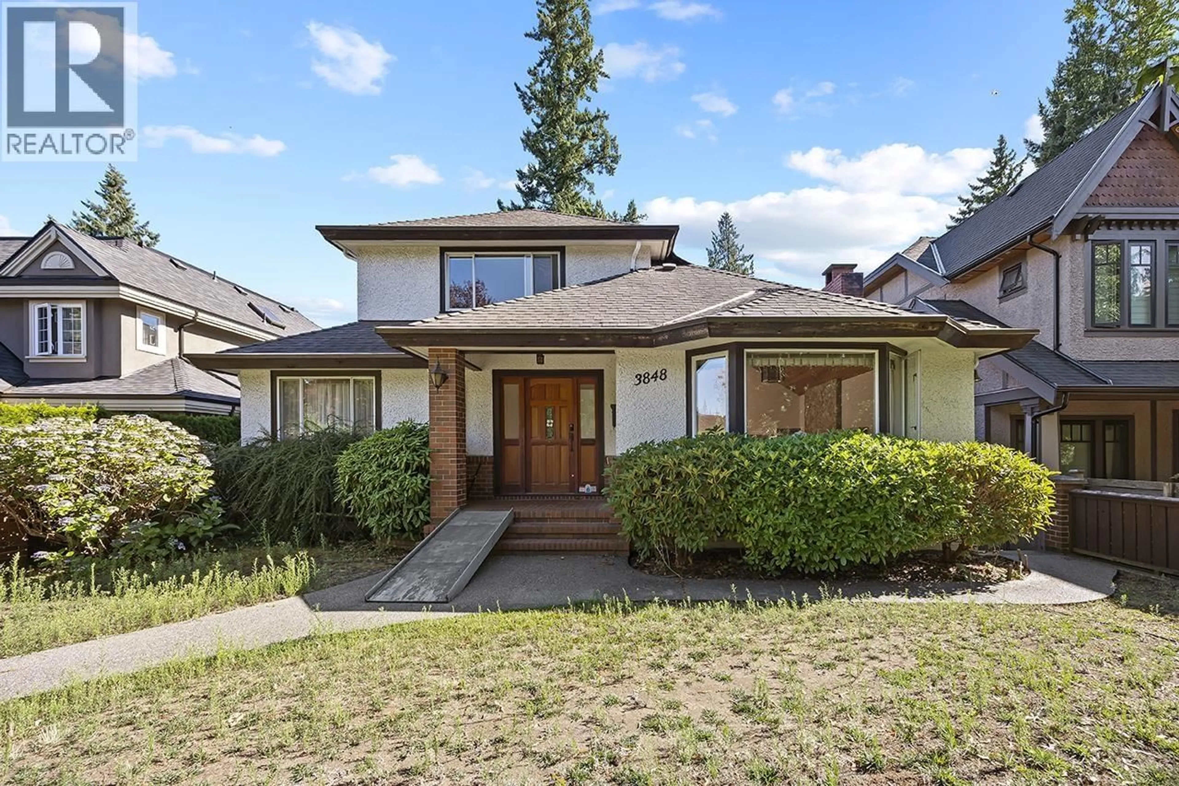 Home with brick exterior material, street for 3848 38TH AVENUE, Vancouver British Columbia V6N2Y4