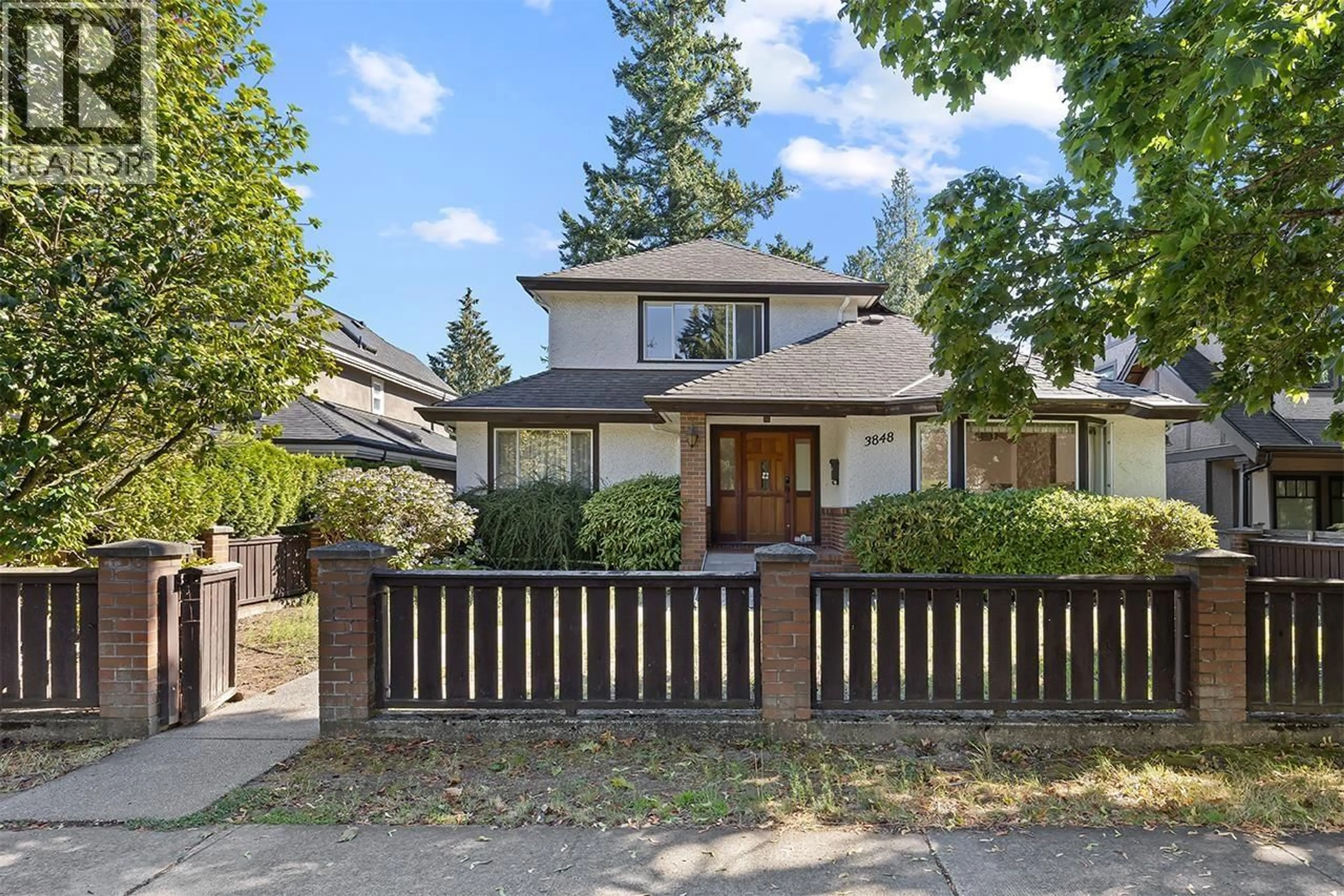 Home with brick exterior material, street for 3848 38TH AVENUE, Vancouver British Columbia V6N2Y4