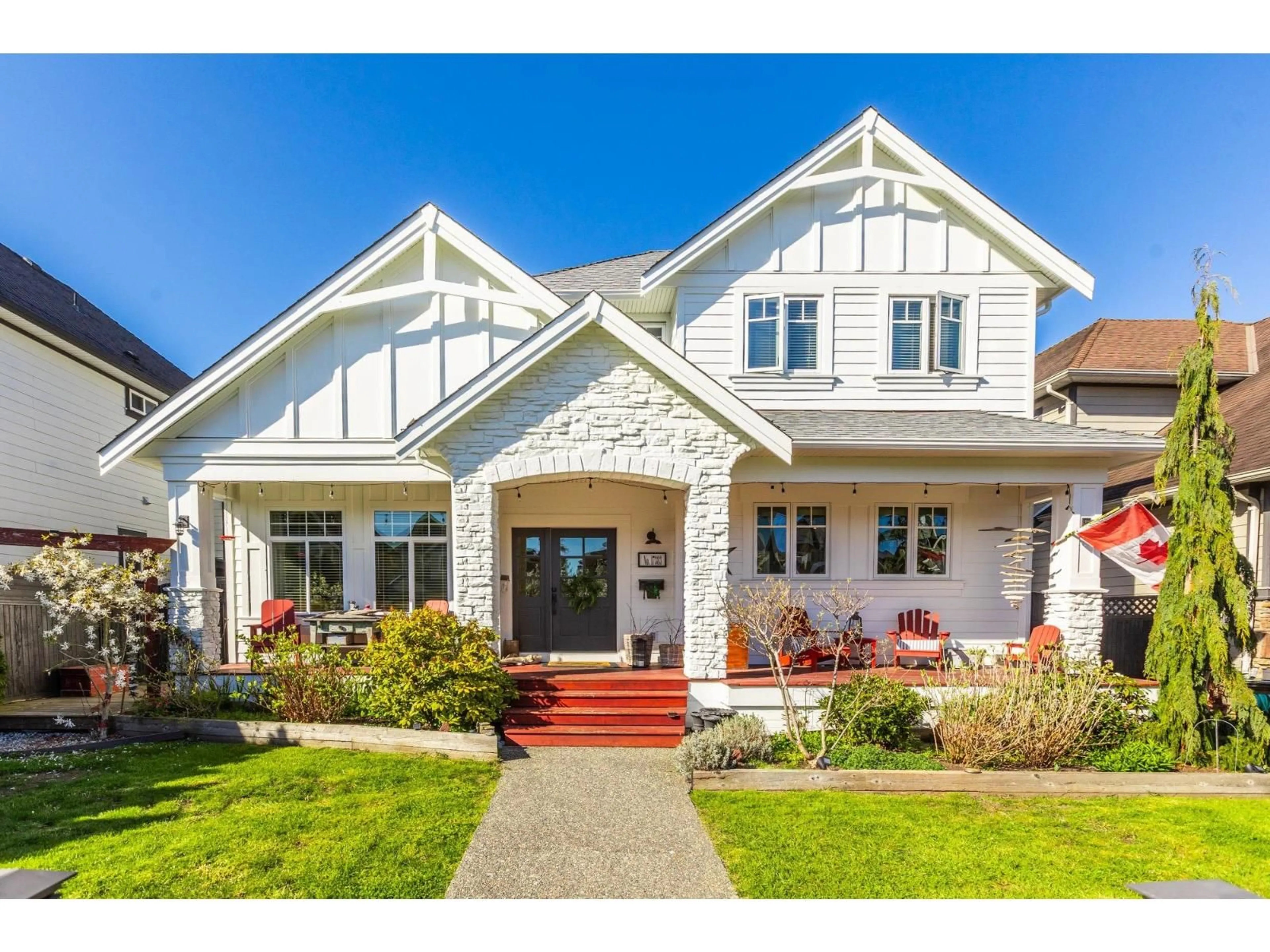 Home with brick exterior material, street for 17383 3A AVENUE, Surrey British Columbia V3Z2N7