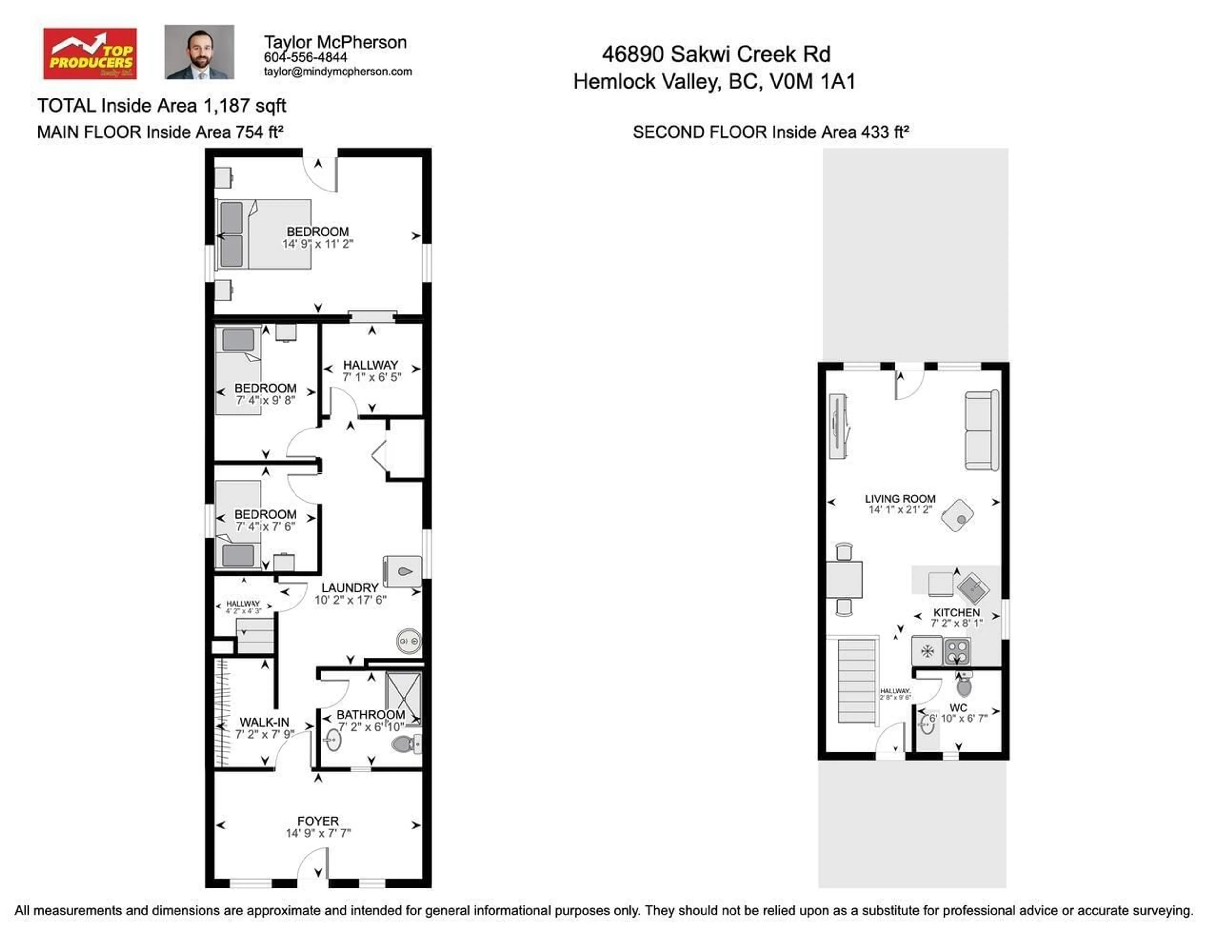 Floor plan for 46890 SAKWI CREEK ROAD, Mission British Columbia V0M1A1