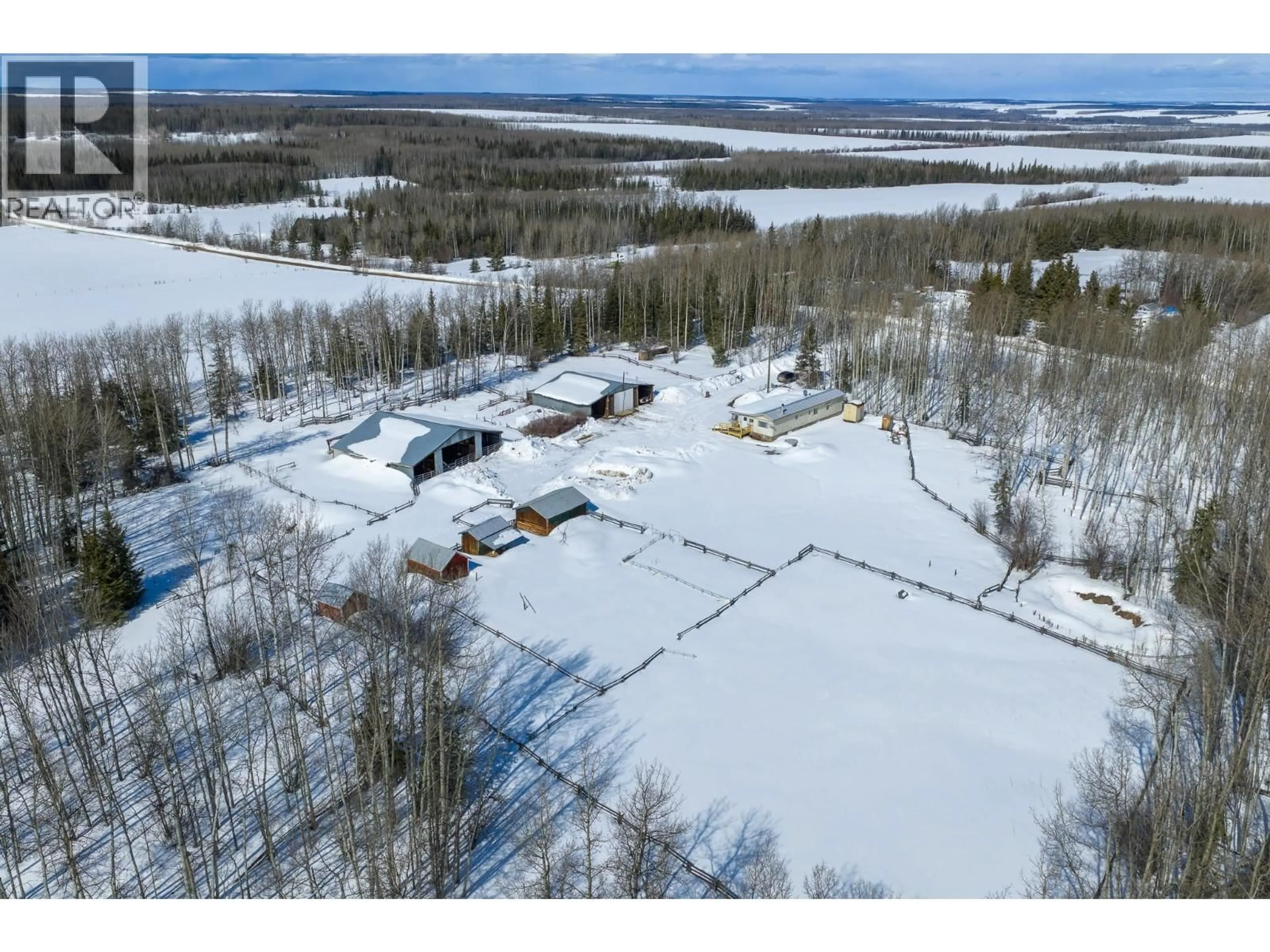 A pic from outside/outdoor area/front of a property/back of a property/a pic from drone, unknown for 8789 266 ROAD, Fort St. John British Columbia V0C1Y0