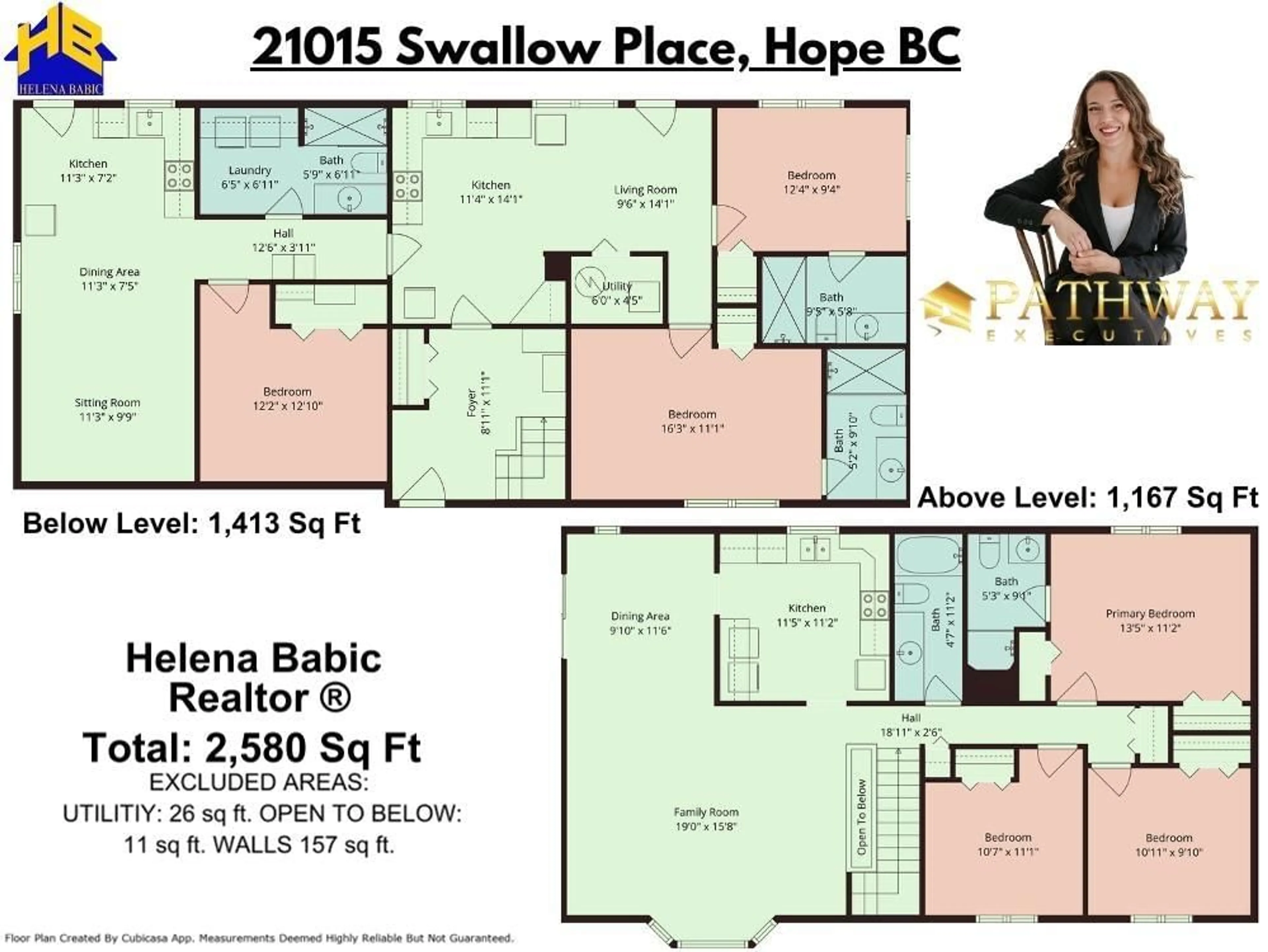 Floor plan for 21015 SWALLOW PLACE, Hope British Columbia V0X1L1