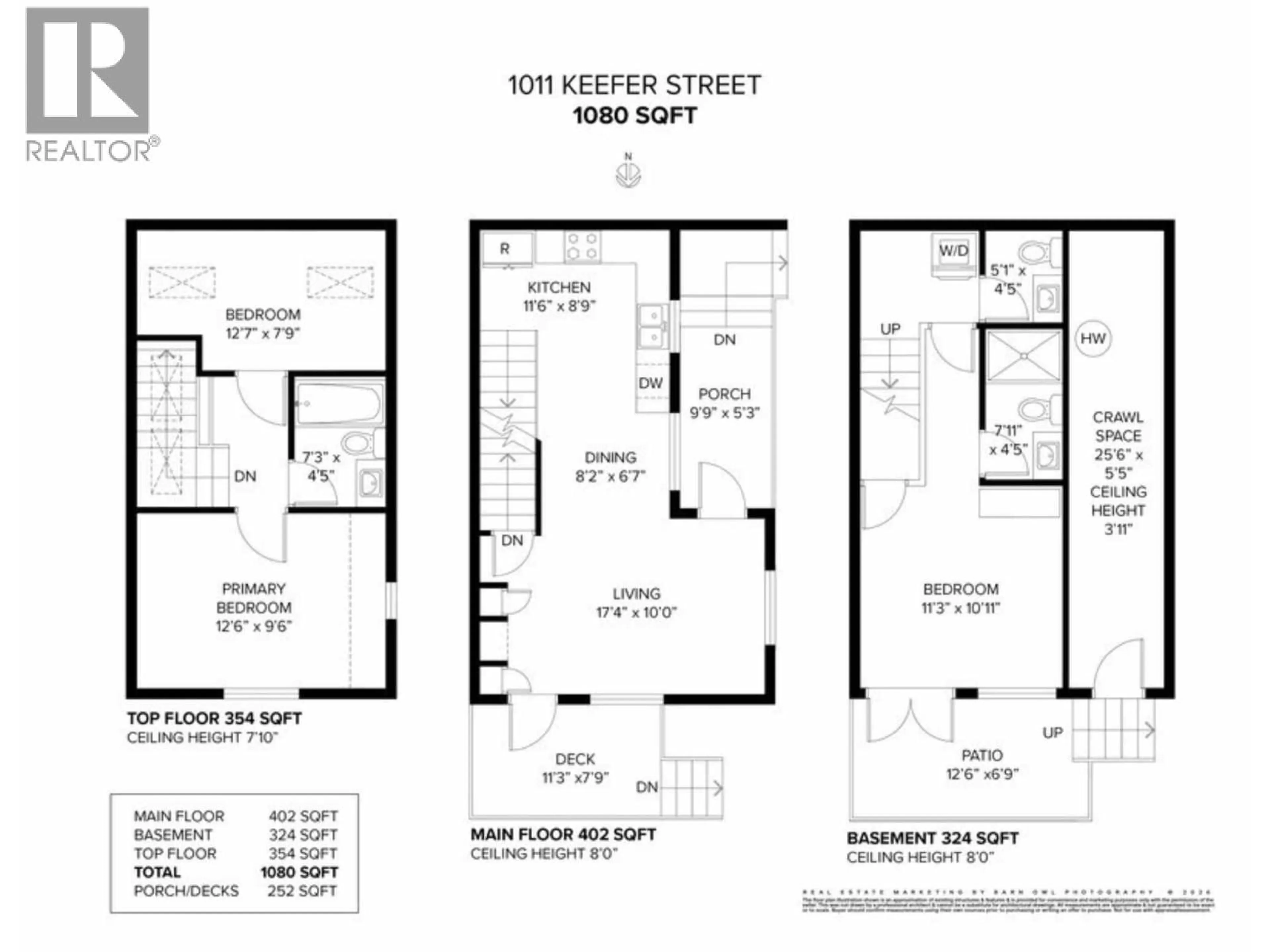 Floor plan for 1011 KEEFER STREET, Vancouver British Columbia V6A1Y9