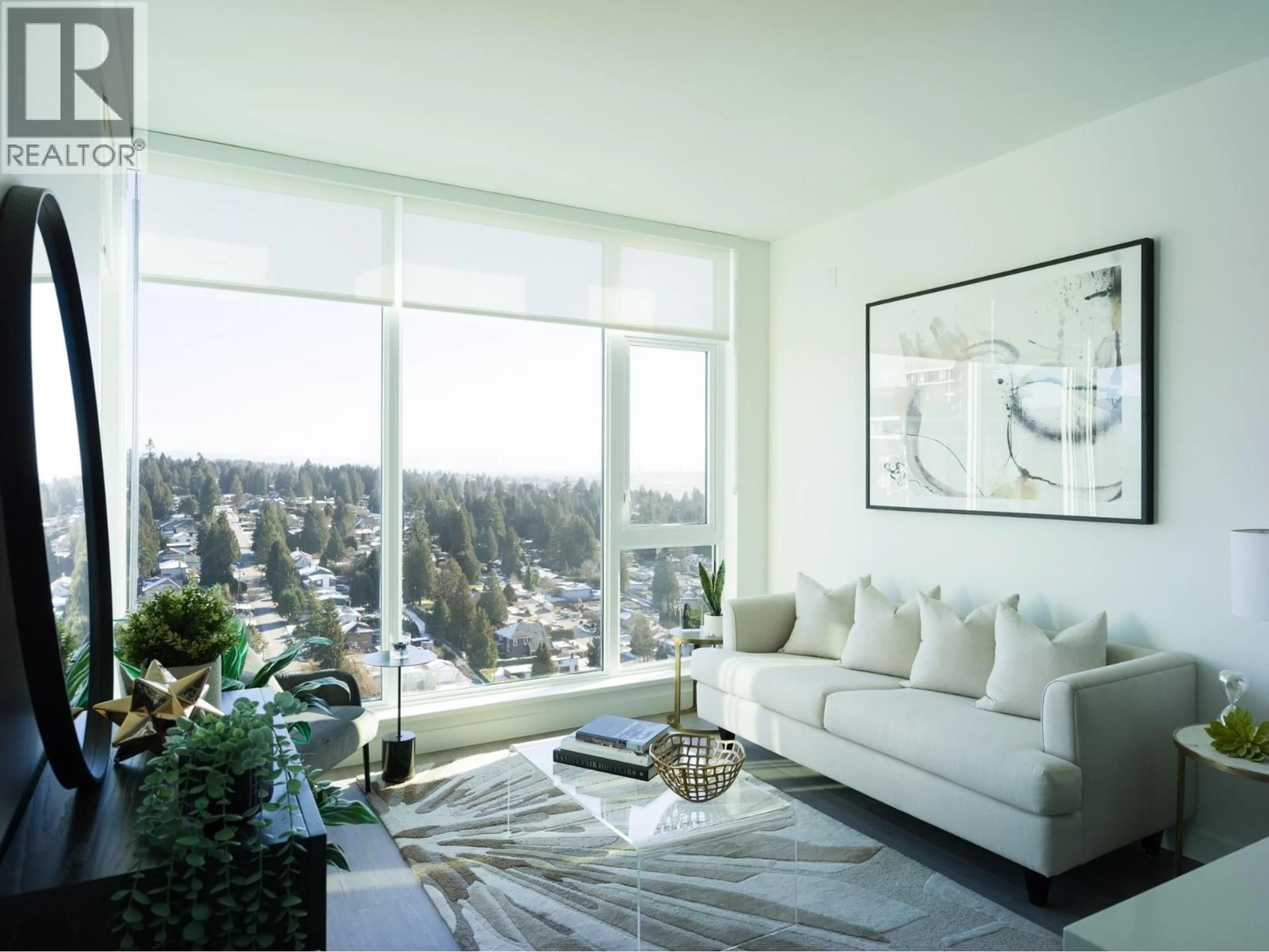 Living room with furniture, unknown for 2407 - 555 SYDNEY AVENUE, Coquitlam British Columbia V3K0G5