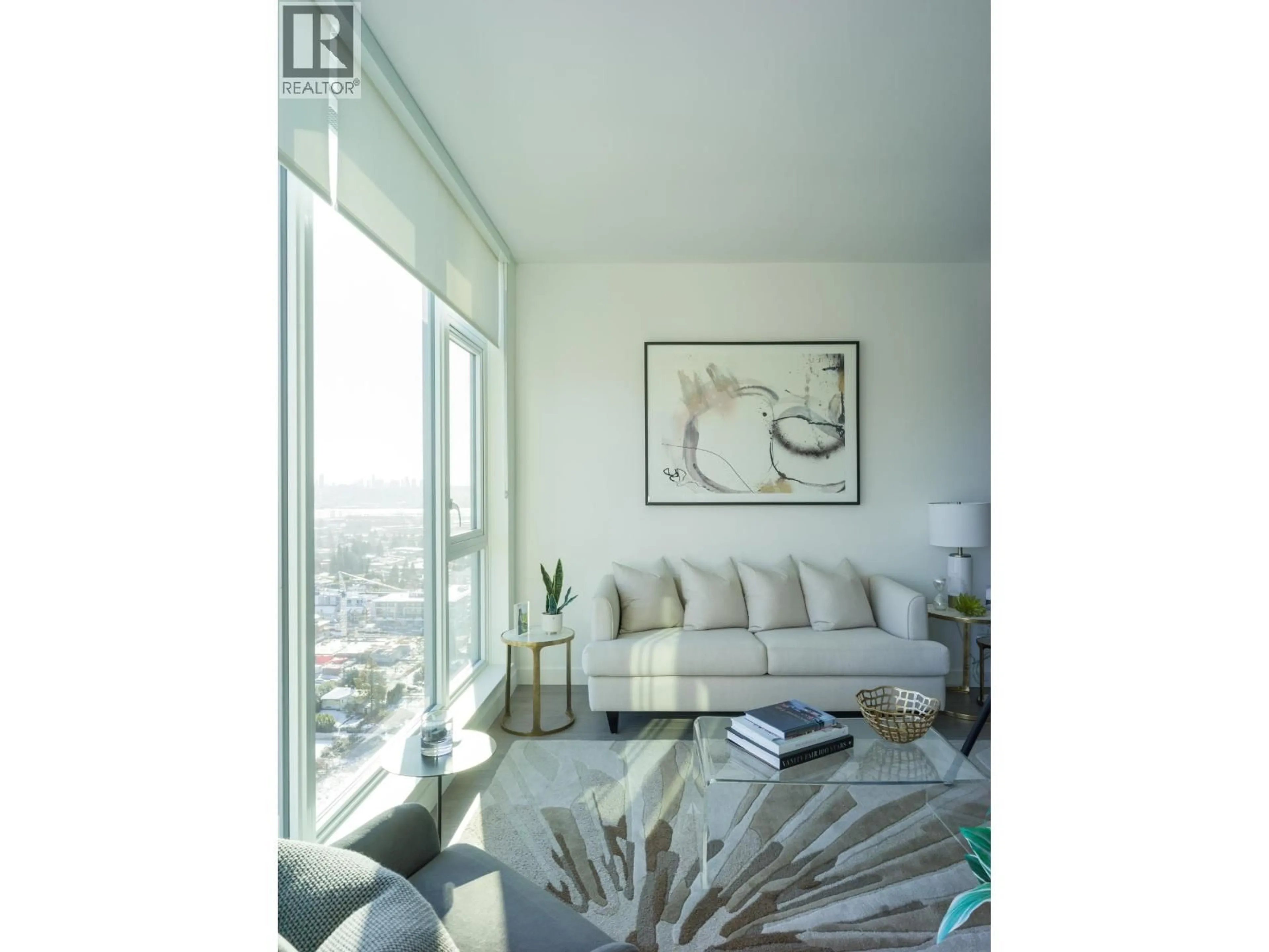 Living room with furniture, unknown for 2407 - 555 SYDNEY AVENUE, Coquitlam British Columbia V3K0G5