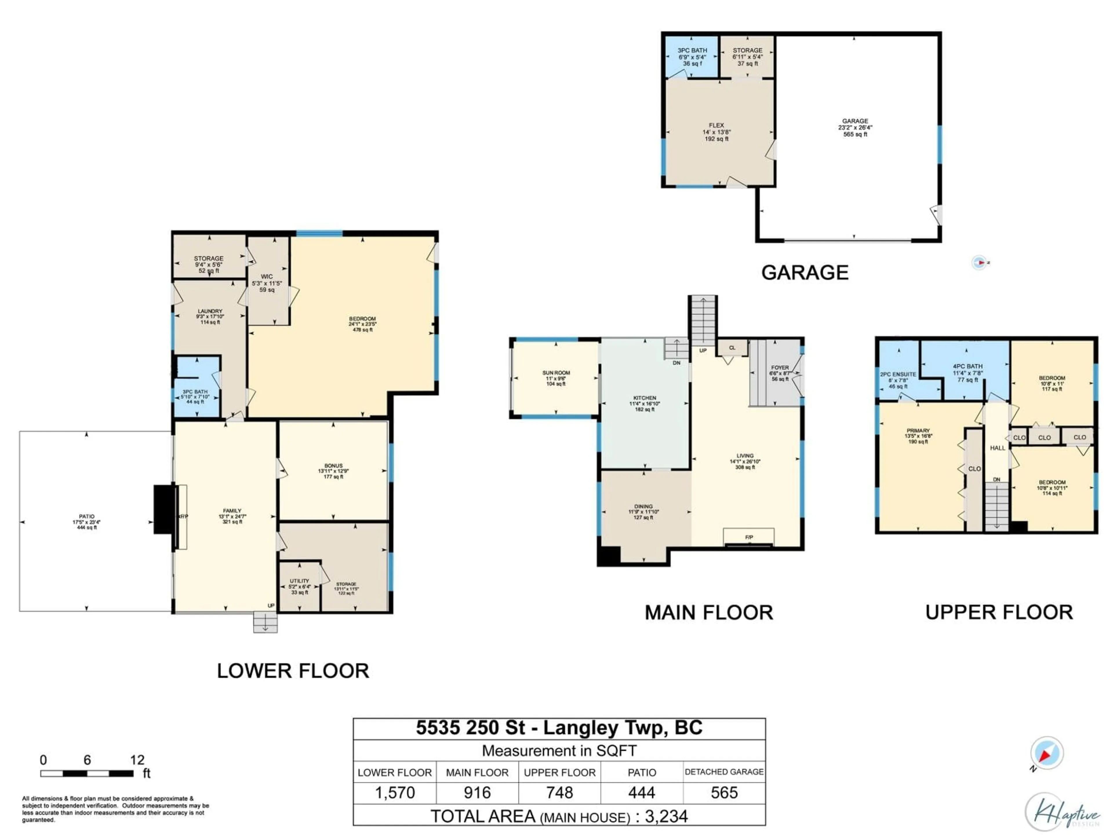 Floor plan for 5535 250 STREET, Langley British Columbia V4W1E8