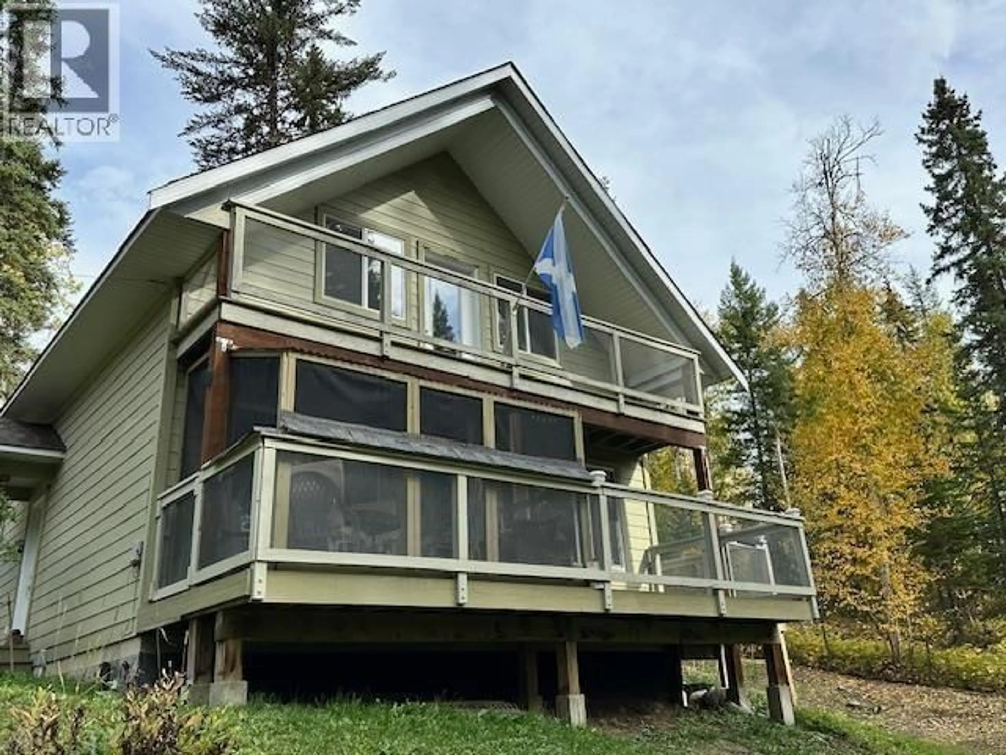 Home with vinyl exterior material, unknown for 3557 CANDLE DRIVE, Canim Lake British Columbia V0K1L0