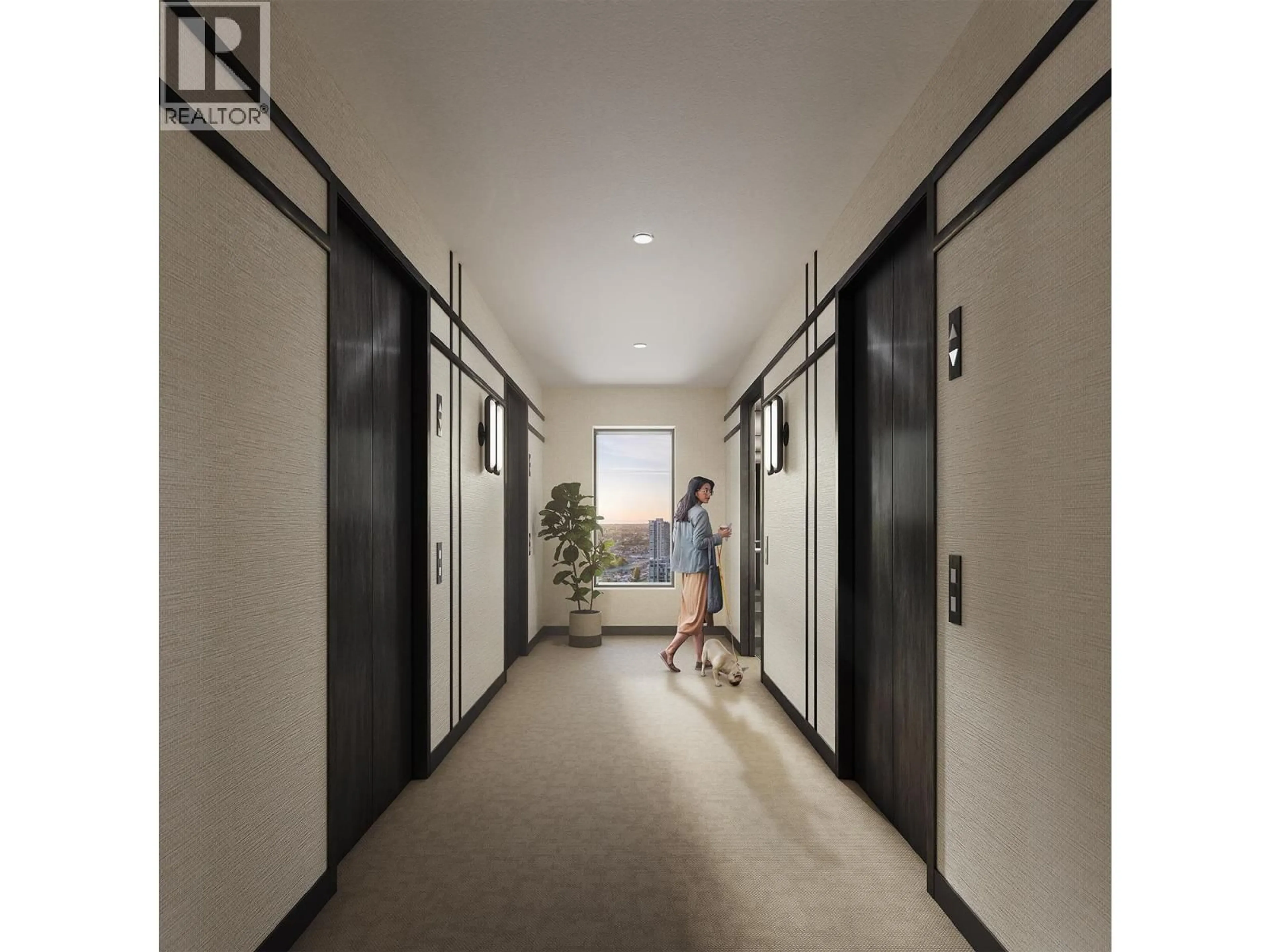 Indoor foyer for 1111 - 2180 ALPHA STREET, Burnaby British Columbia V5C0K2