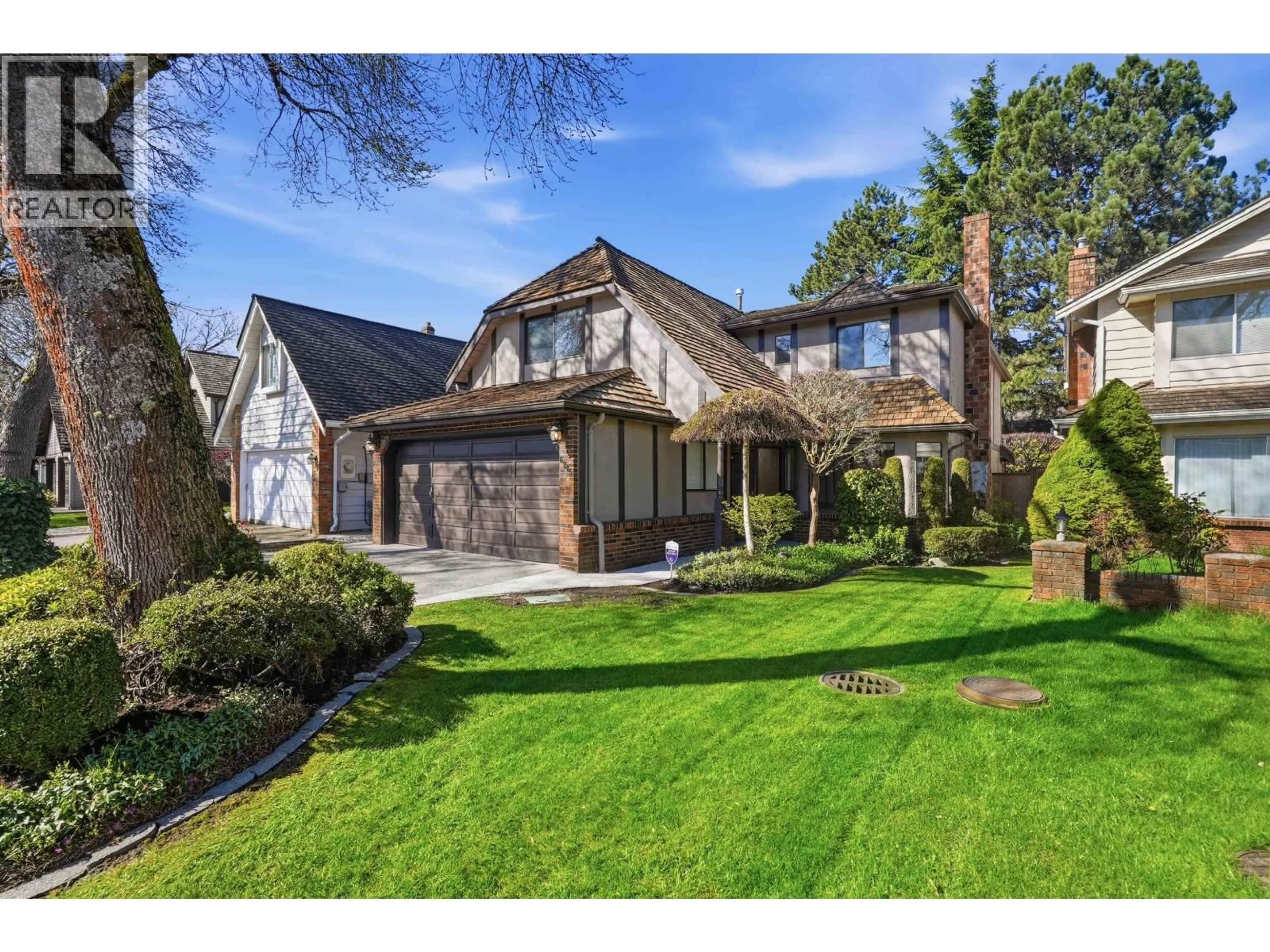 Home with brick exterior material, street for 6215 GARNET ROAD, Richmond British Columbia V7C4Z8