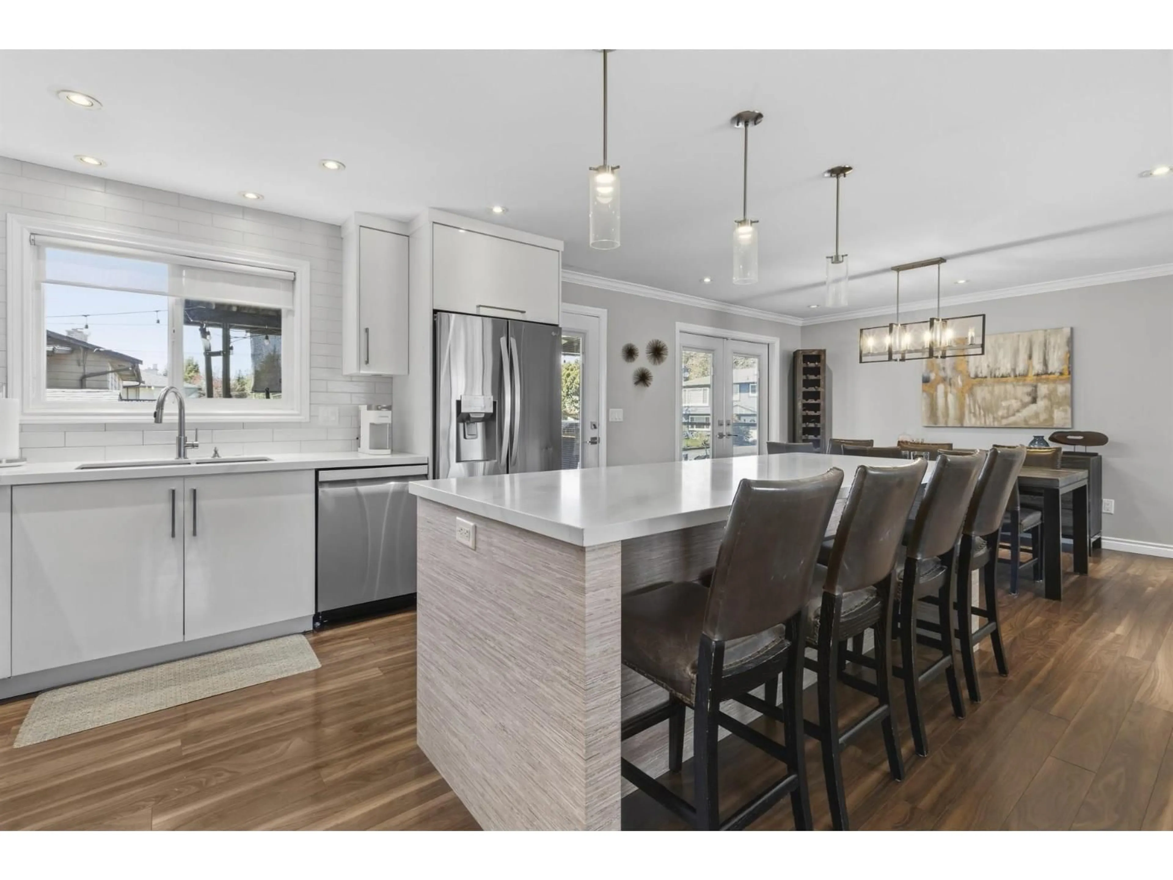 Open concept kitchen, unknown for 8431 118A STREET, Delta British Columbia V4C6K7