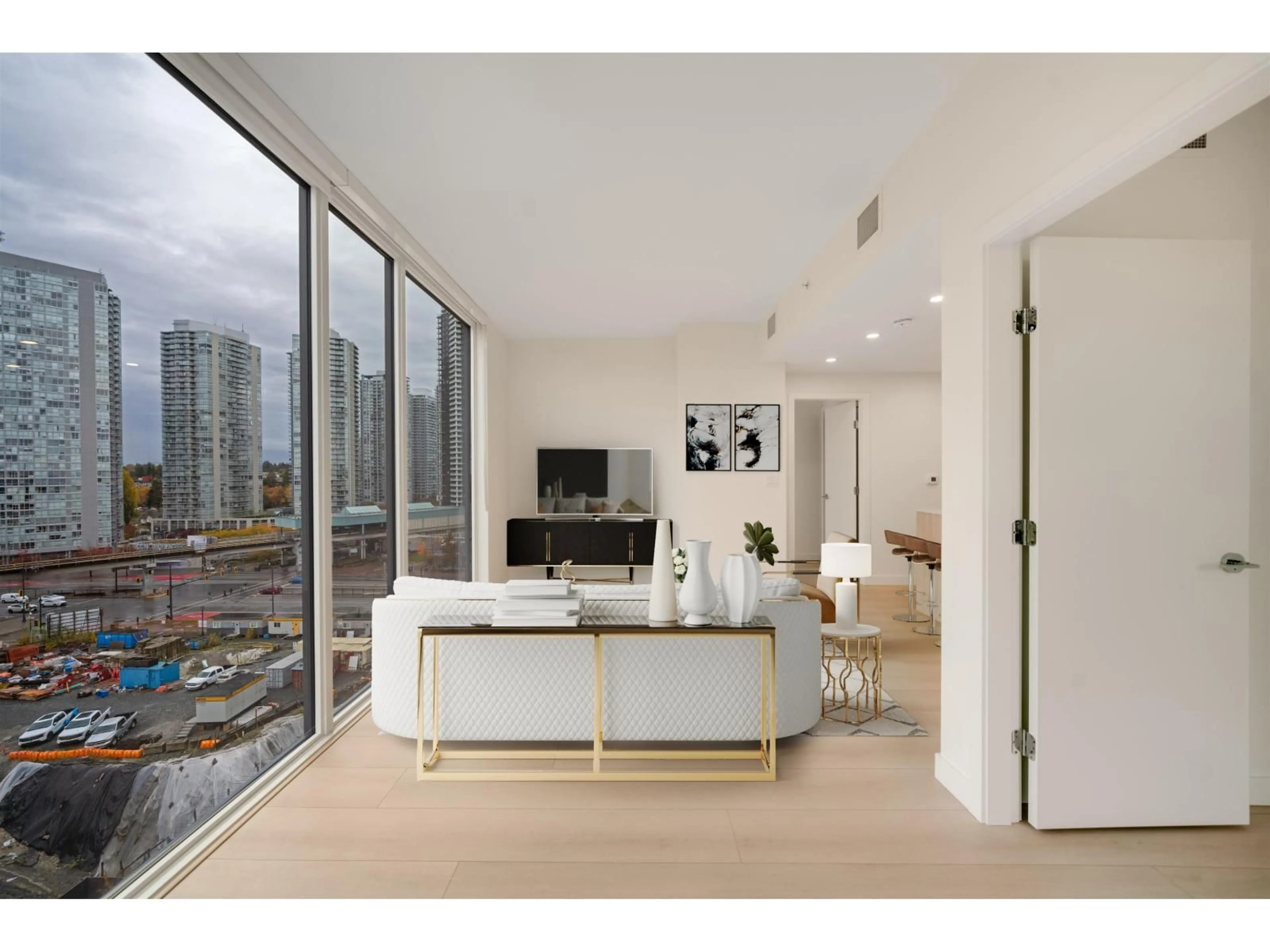 Living room with furniture, unknown for 808 - 13573 98A AVENUE, Surrey British Columbia V3T4A4