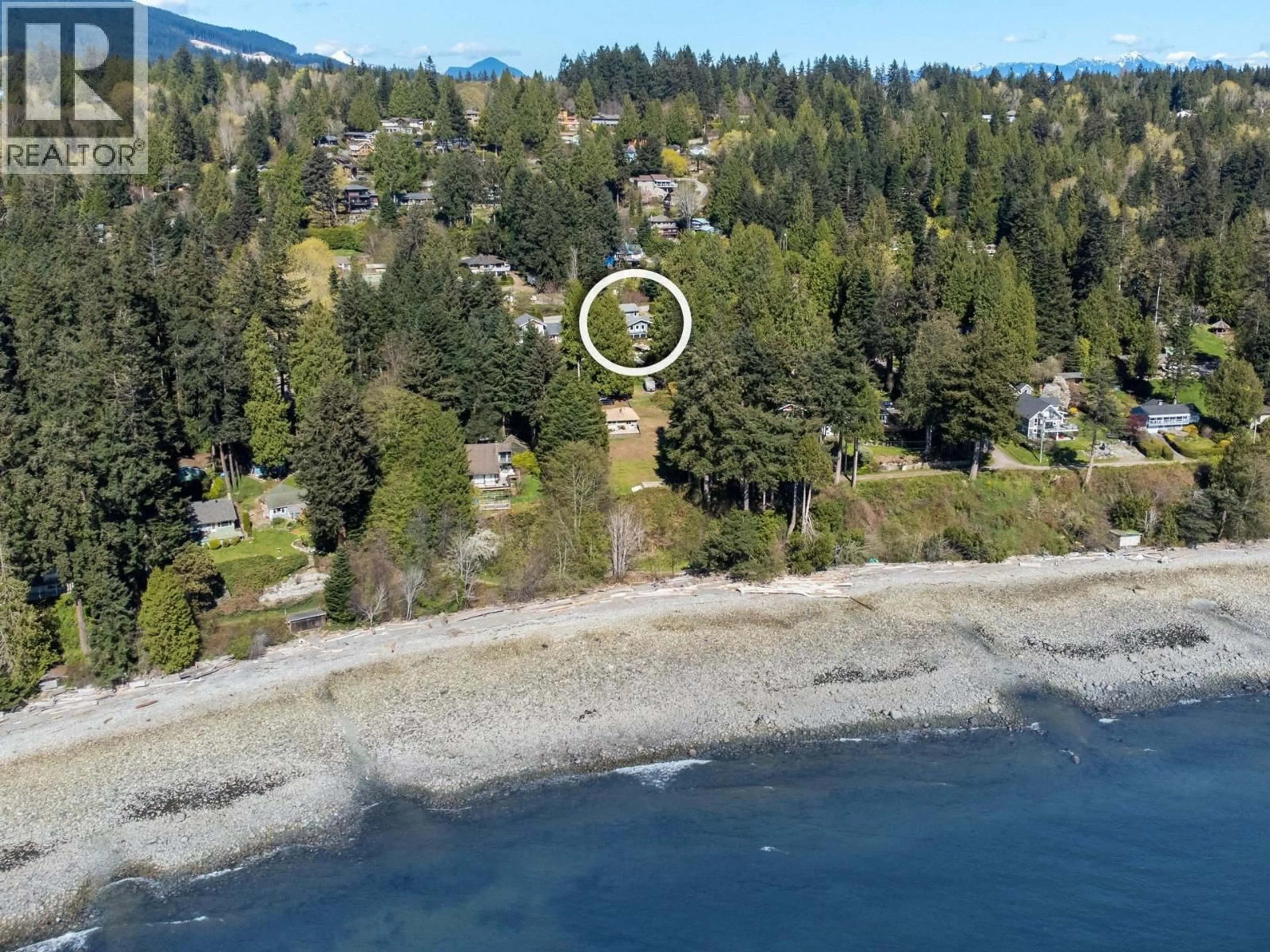 A pic from outside/outdoor area/front of a property/back of a property/a pic from drone, water/lake/river/ocean view for 1459 GOWER POINT ROAD, Gibsons British Columbia V0N1V3