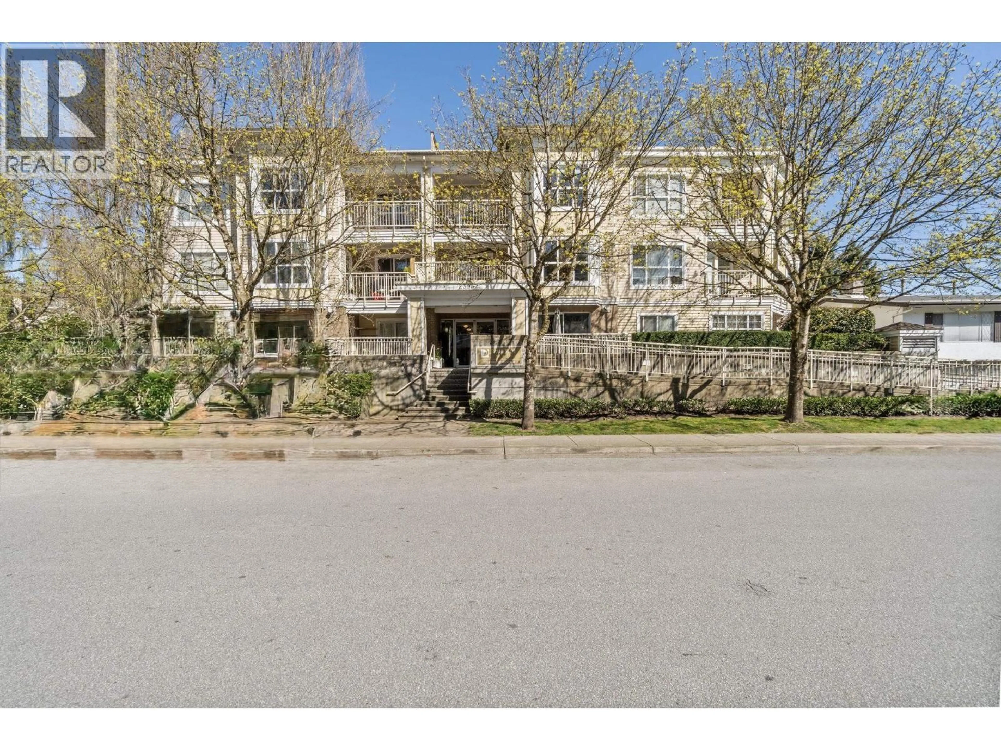 A pic from outside/outdoor area/front of a property/back of a property/a pic from drone, street for 205 - 2393 WELCHER AVENUE, Port Coquitlam British Columbia V3C1X6