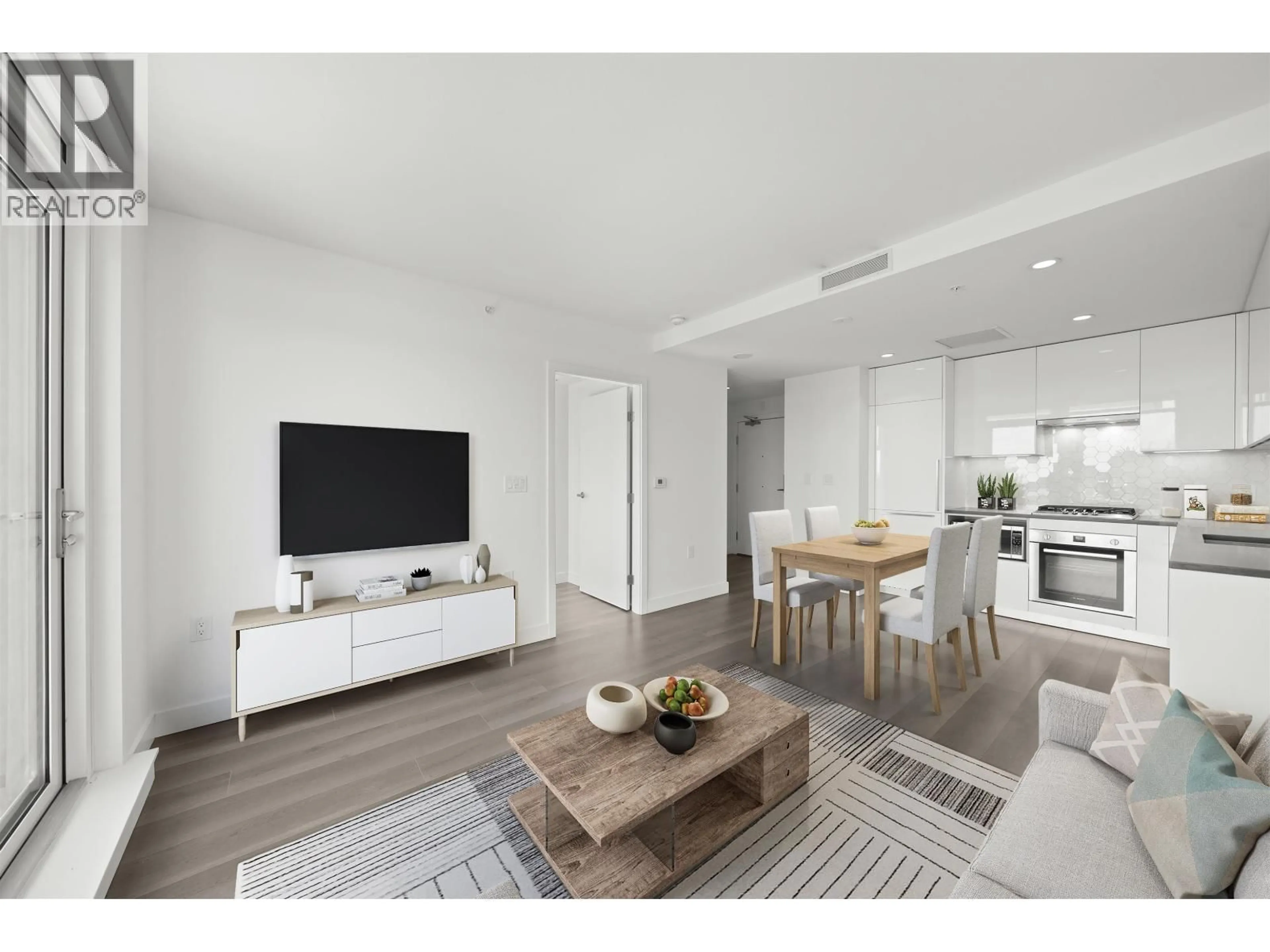 Living room with furniture, unknown for 1501 - 8188 FRASER STREET, Vancouver British Columbia V5X0J8