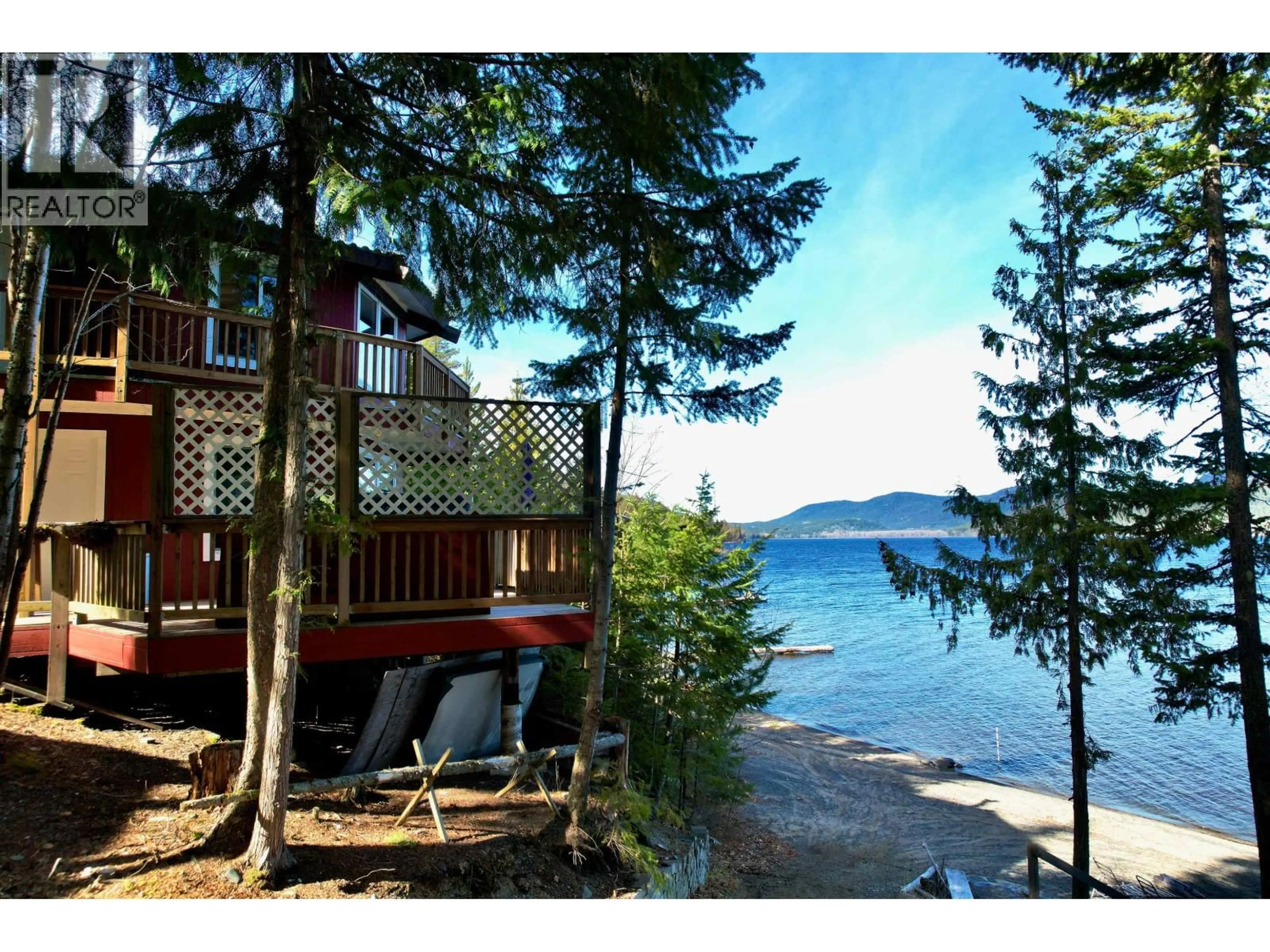 Patio, water/lake/river/ocean view for 9303 MAHOOD LAKE ROAD, Canim Lake British Columbia V0K1J0