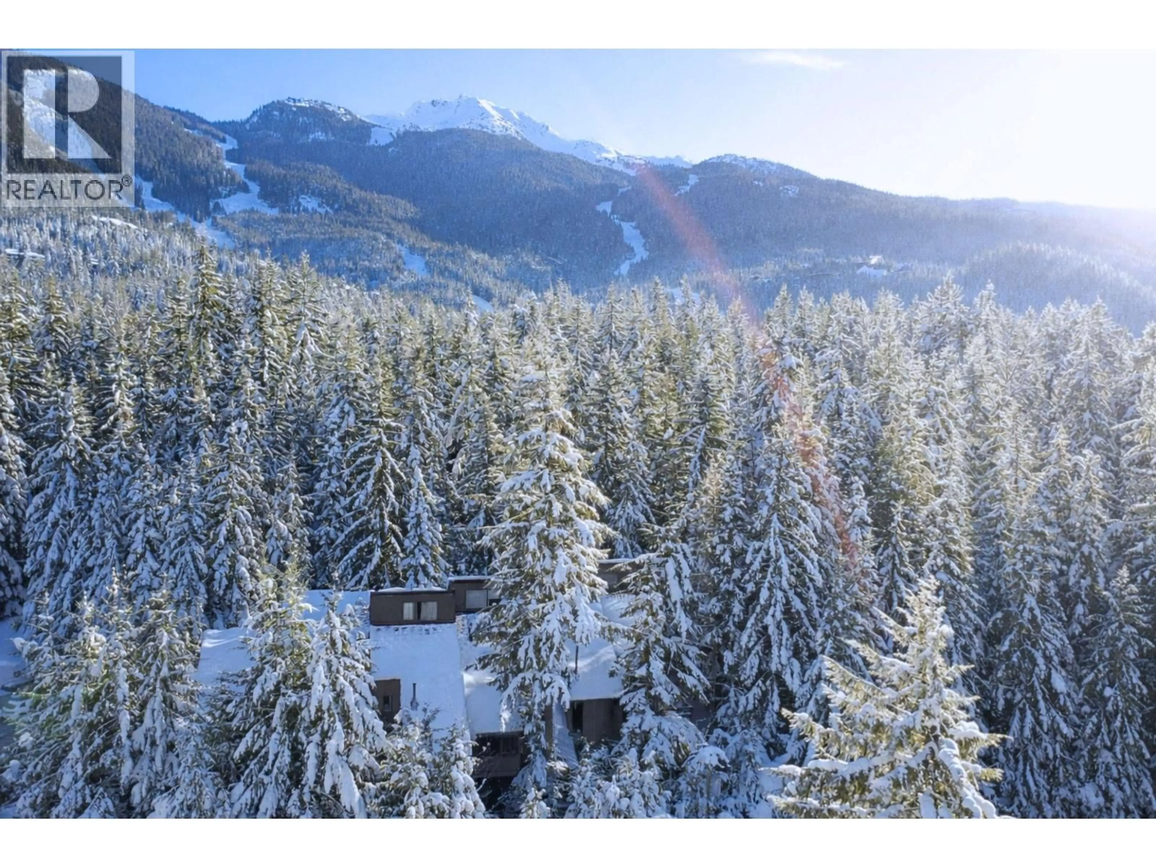 A pic from outside/outdoor area/front of a property/back of a property/a pic from drone, mountain view for 32 - 2301 WHISTLER ROAD, Whistler British Columbia V8E0A6