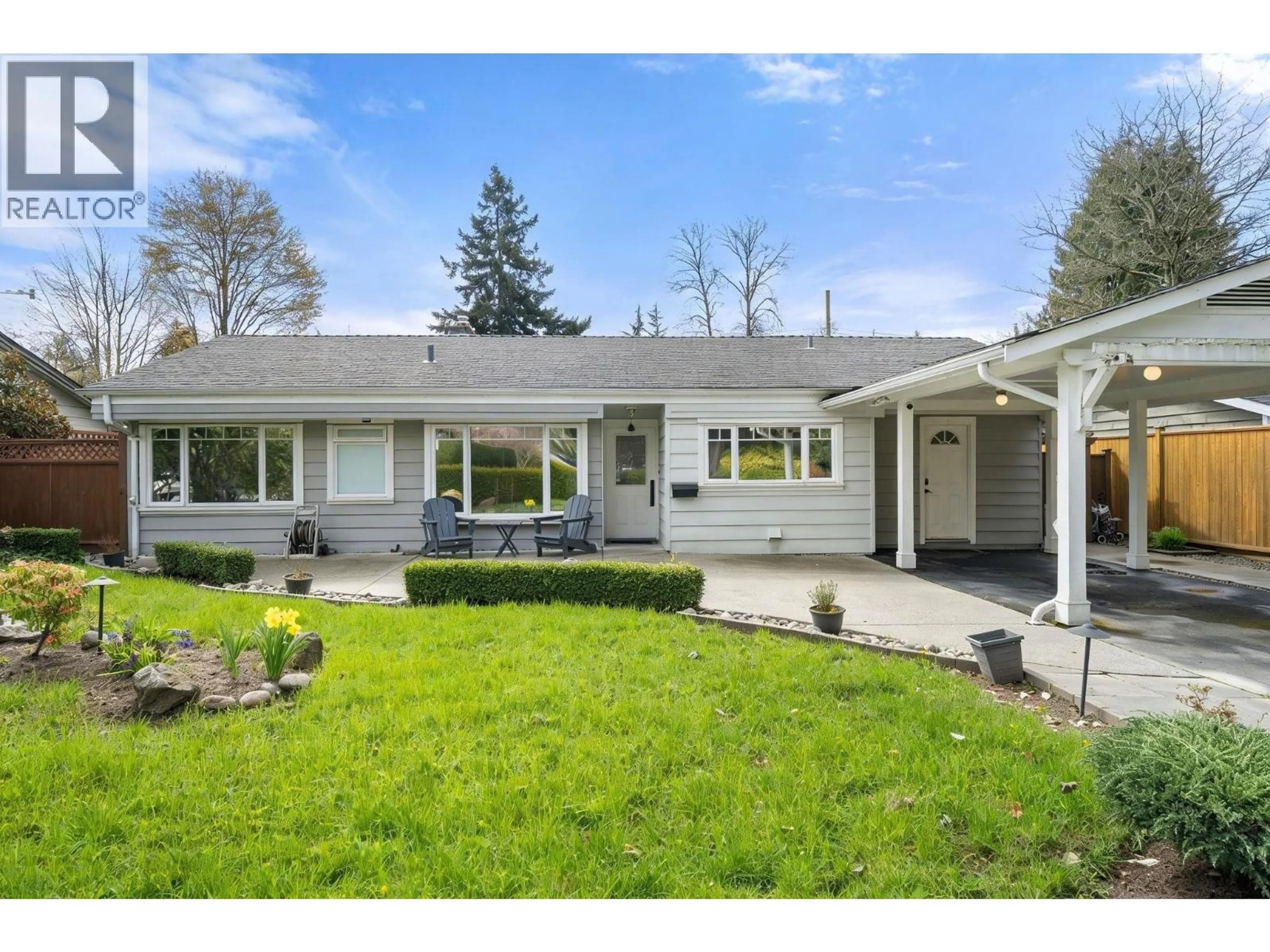 Home with vinyl exterior material, street for 1615 MCBRIDE STREET, North Vancouver British Columbia V7P1G5