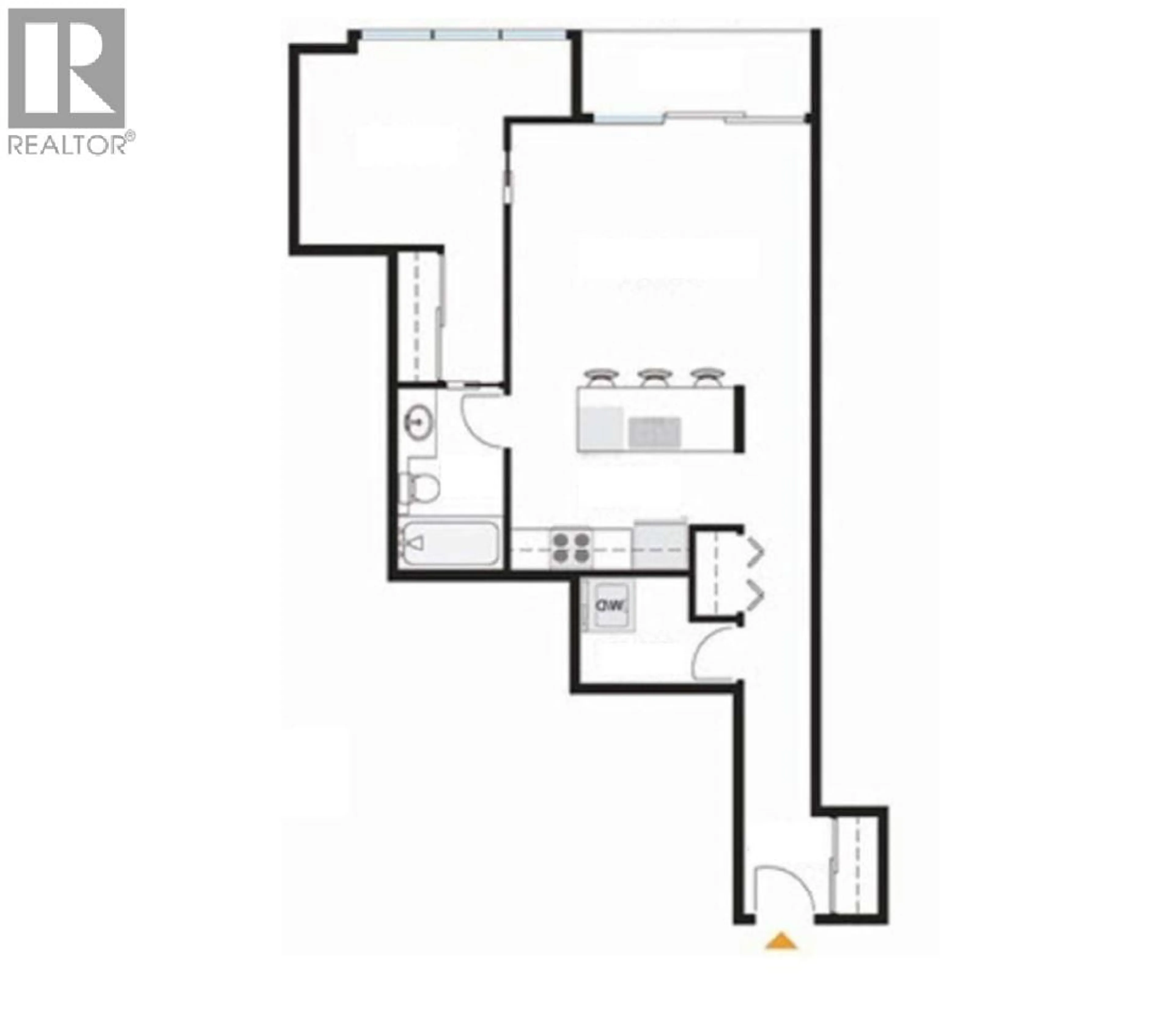Floor plan for 1612 - 5811 NO. 3 ROAD, Richmond British Columbia V6X4L7