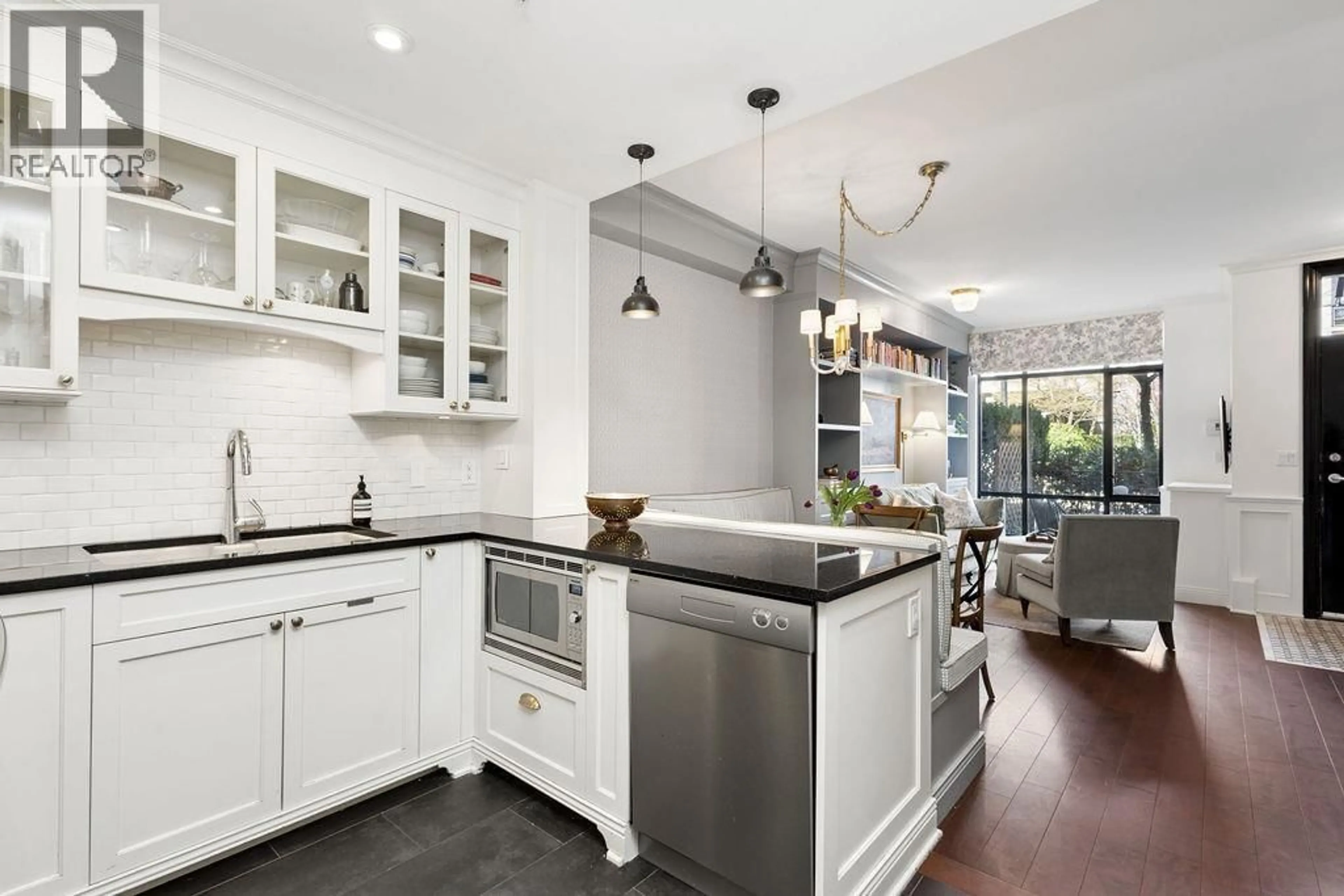 Open concept kitchen, ceramic/tile floor for 2266 REDBUD LANE, Vancouver British Columbia V6K4S6