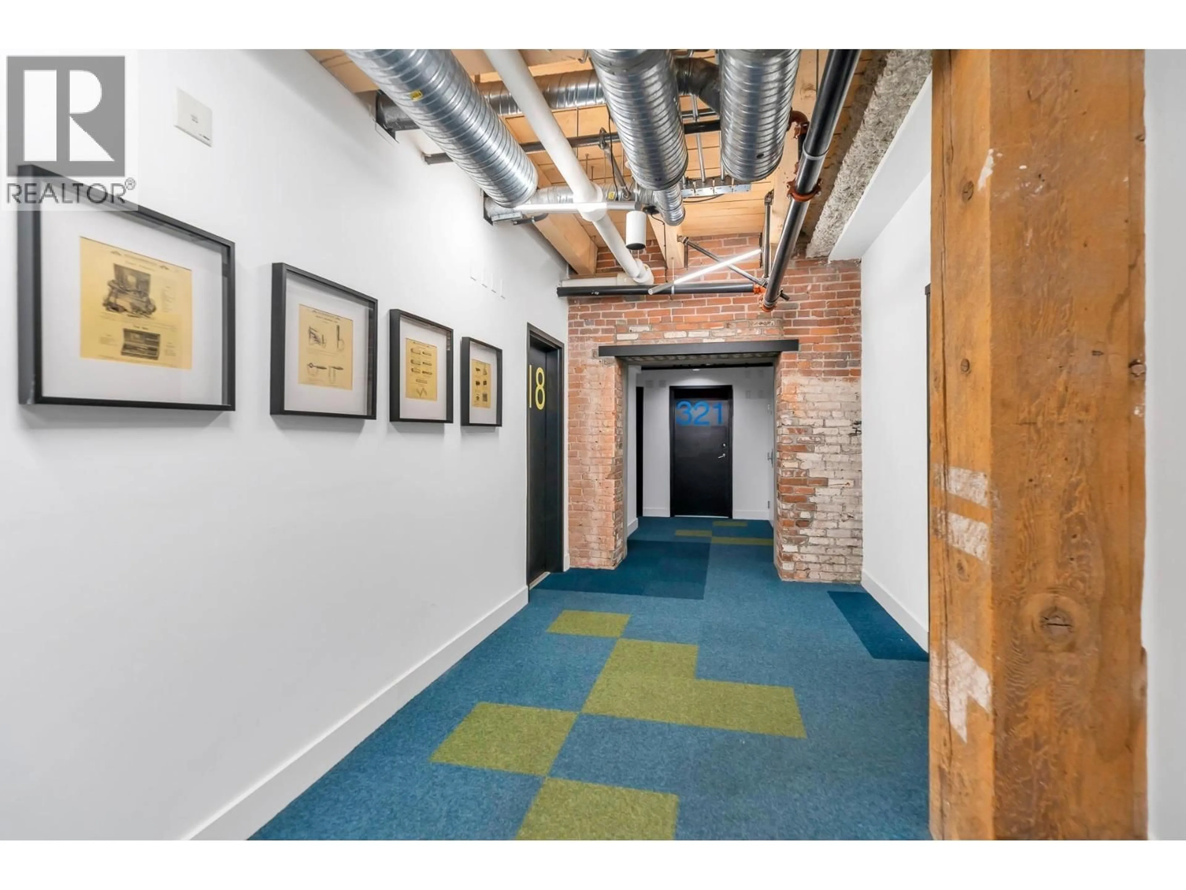 Indoor foyer for 319 - 55 CORDOVA STREET, Vancouver British Columbia V6A0A5