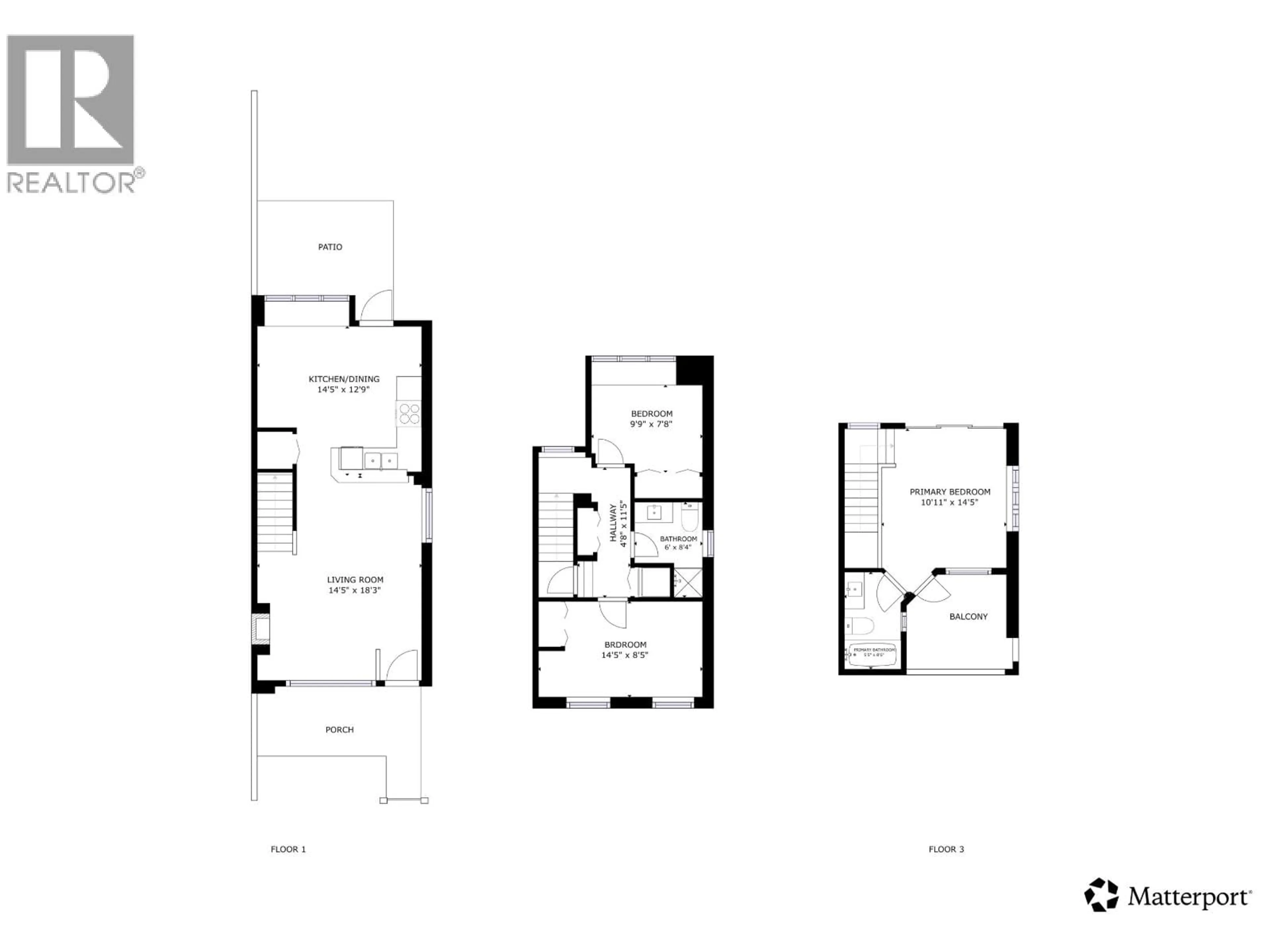 Floor plan for 7350 HAWTHORNE TERRACE, Burnaby British Columbia V5E4M4